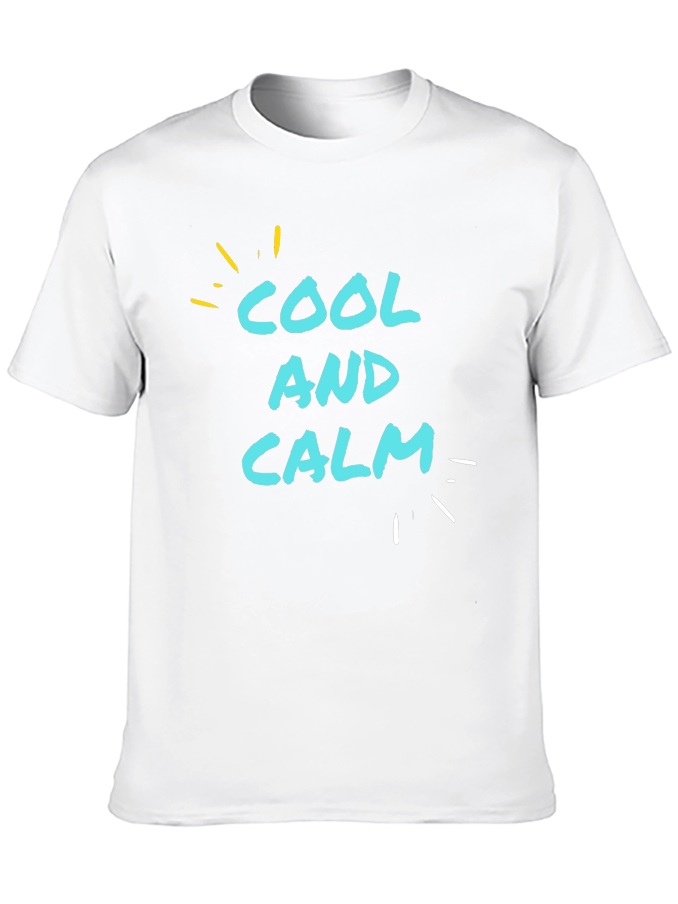 Cool and Calm Graphic T-Shirt - Casual Comfort