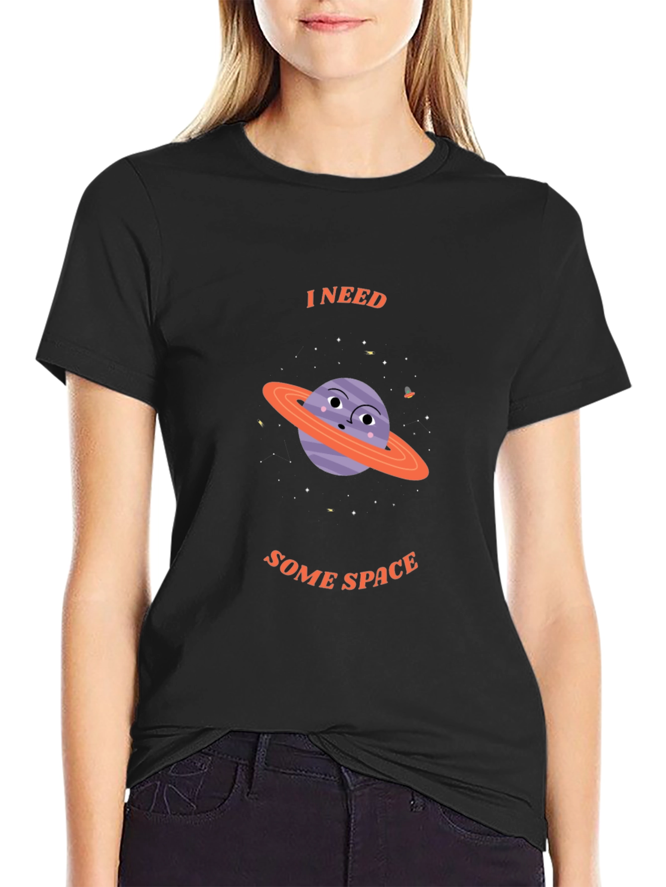 I Need Some Space T-Shirt - Saturn Graphic Tee