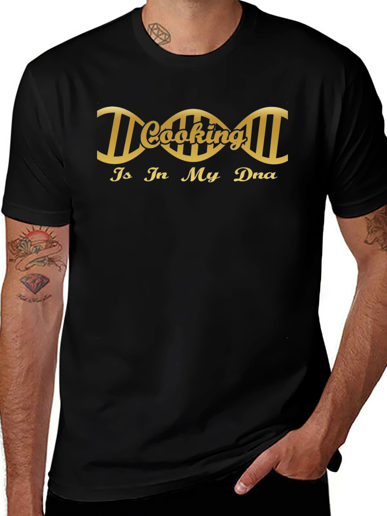 Cooking Is In My DNA Graphic Tee