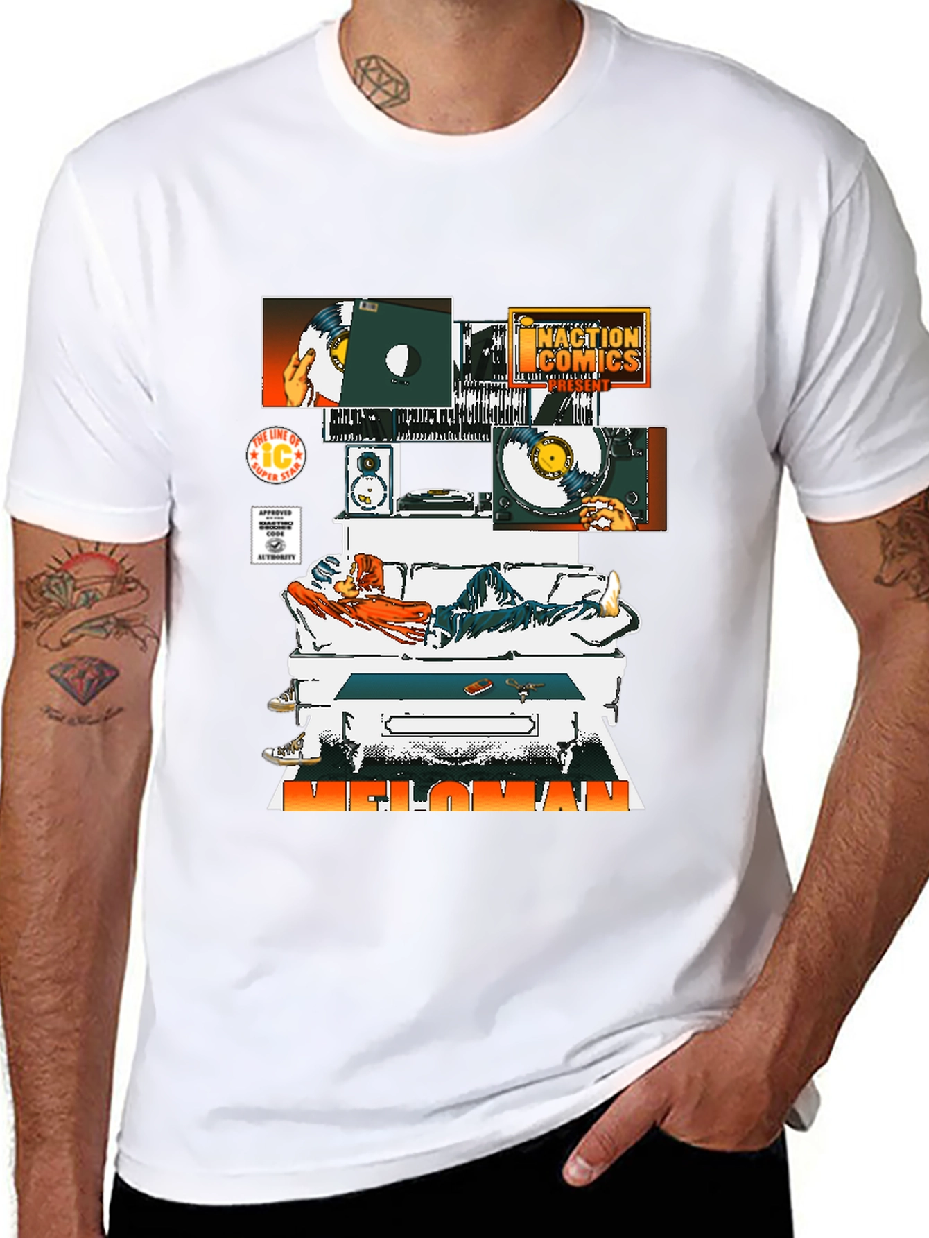Meloman T-Shirt - Vinyl Record Lounge