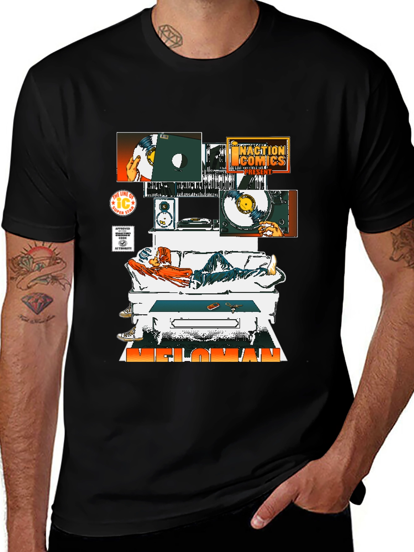 Meloman T-Shirt - Vinyl Record Lounge
