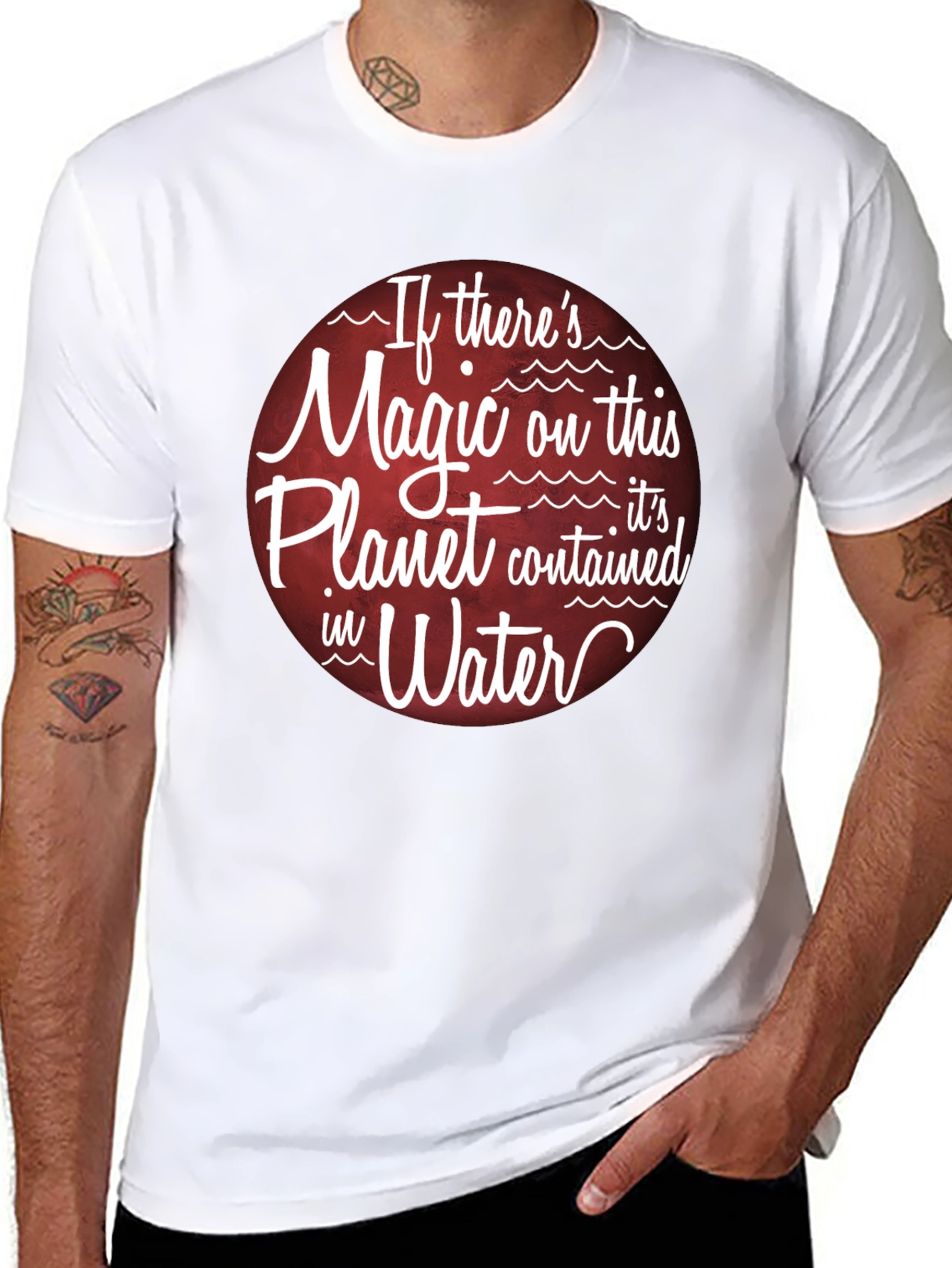 Magic of Water T-Shirt - Planet Earth Theme