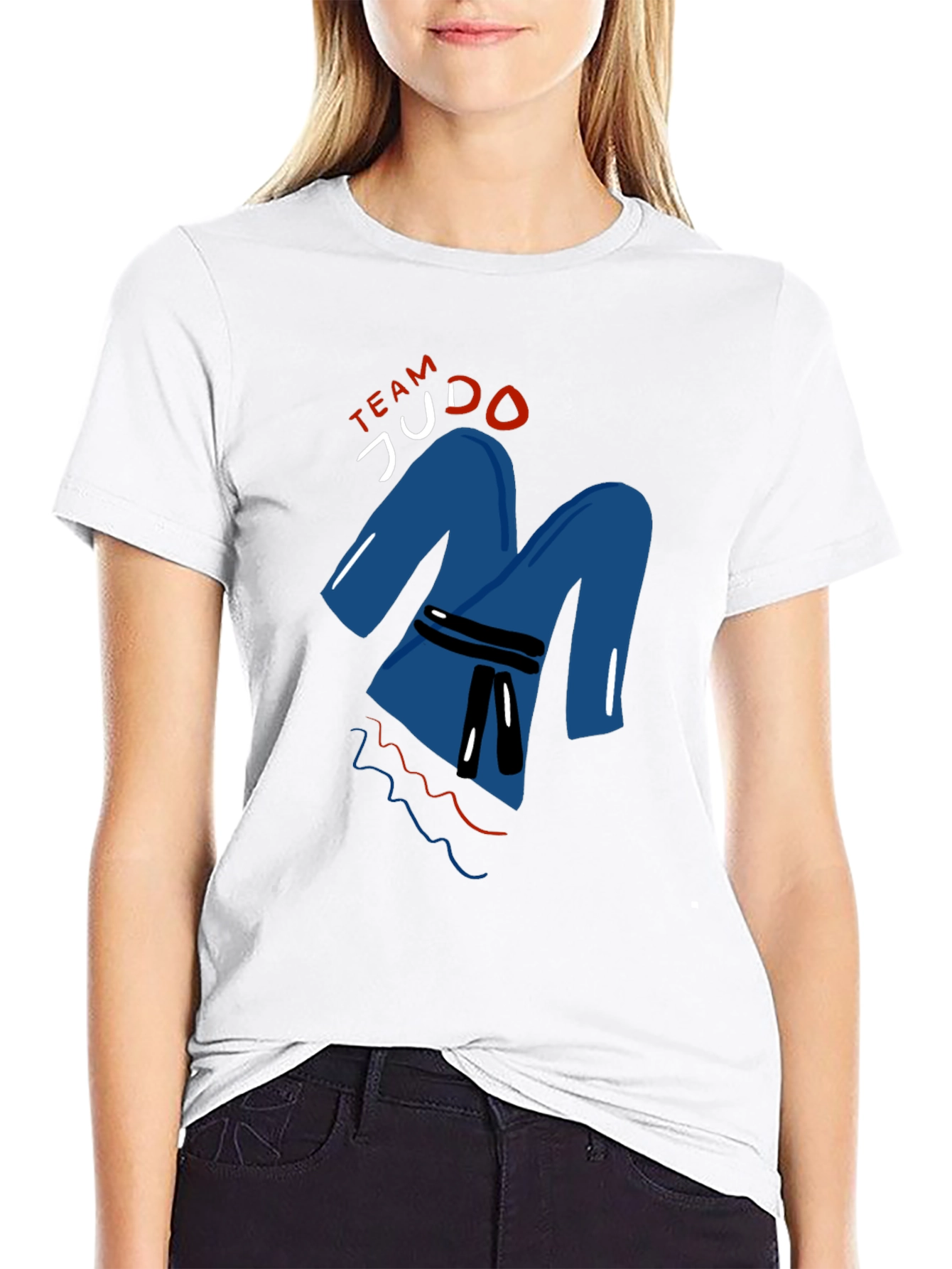 Team Judo T-Shirt - Martial Arts Training Tee