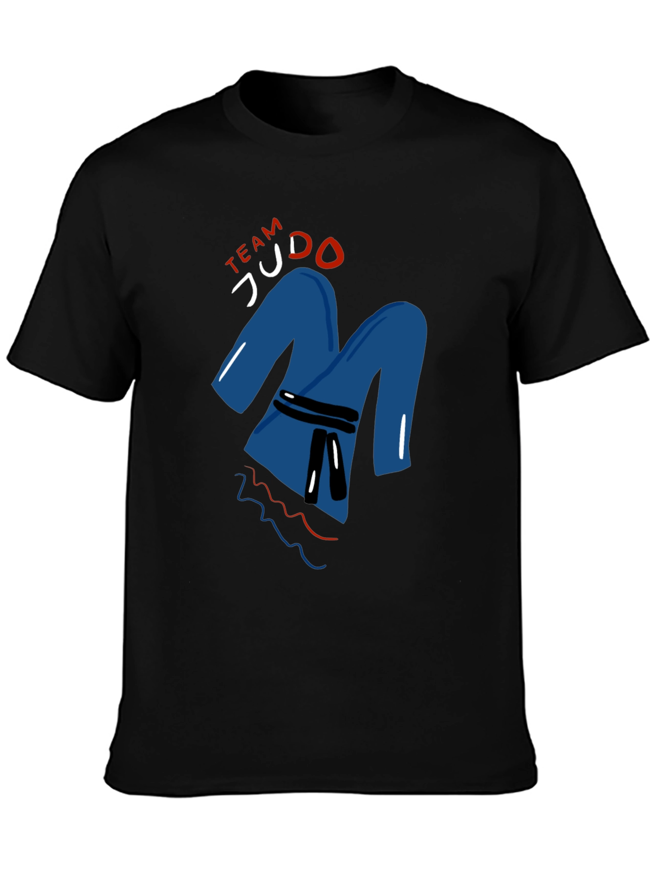 Team Judo T-Shirt - Martial Arts Training Tee