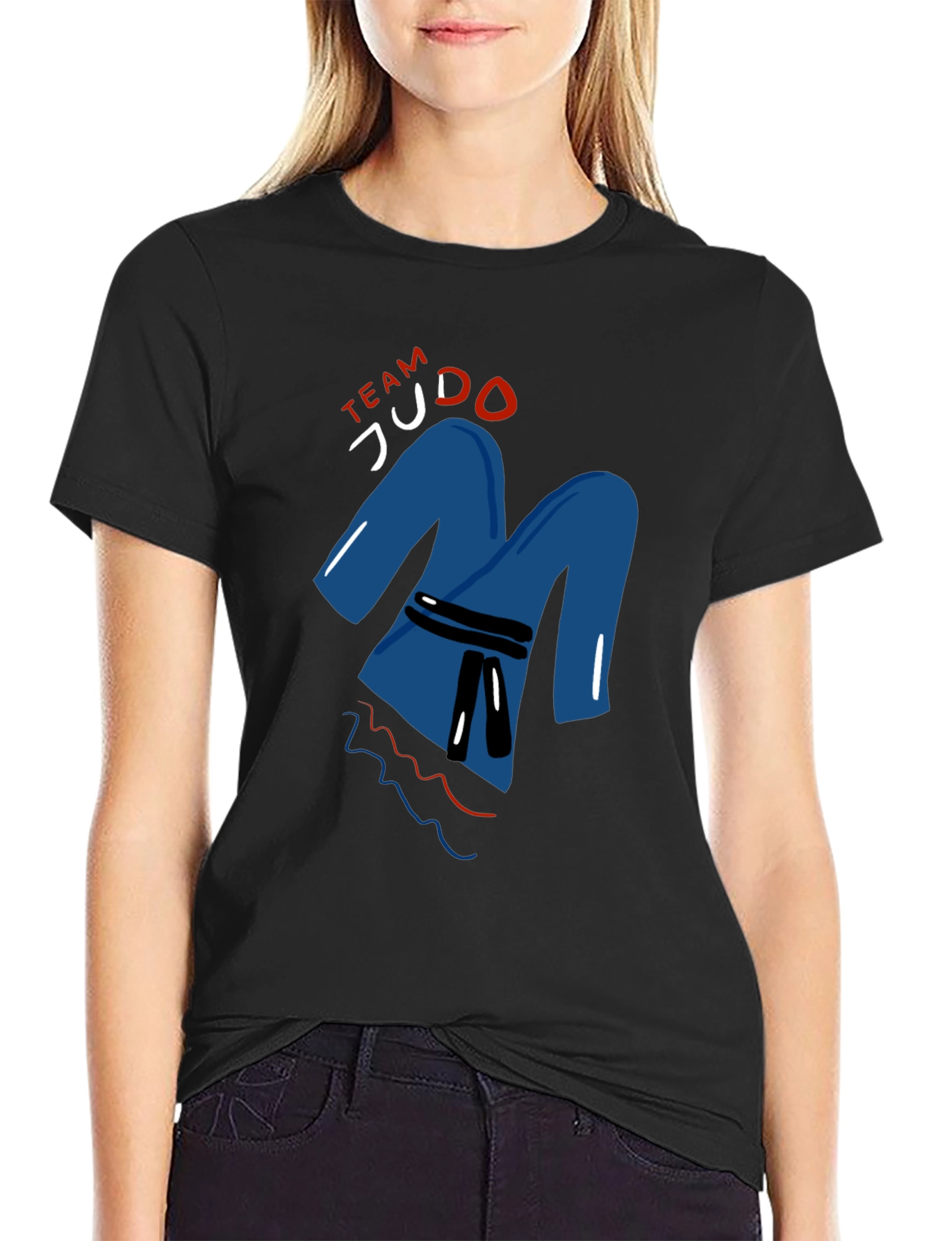 Team Judo T-Shirt - Martial Arts Training Tee