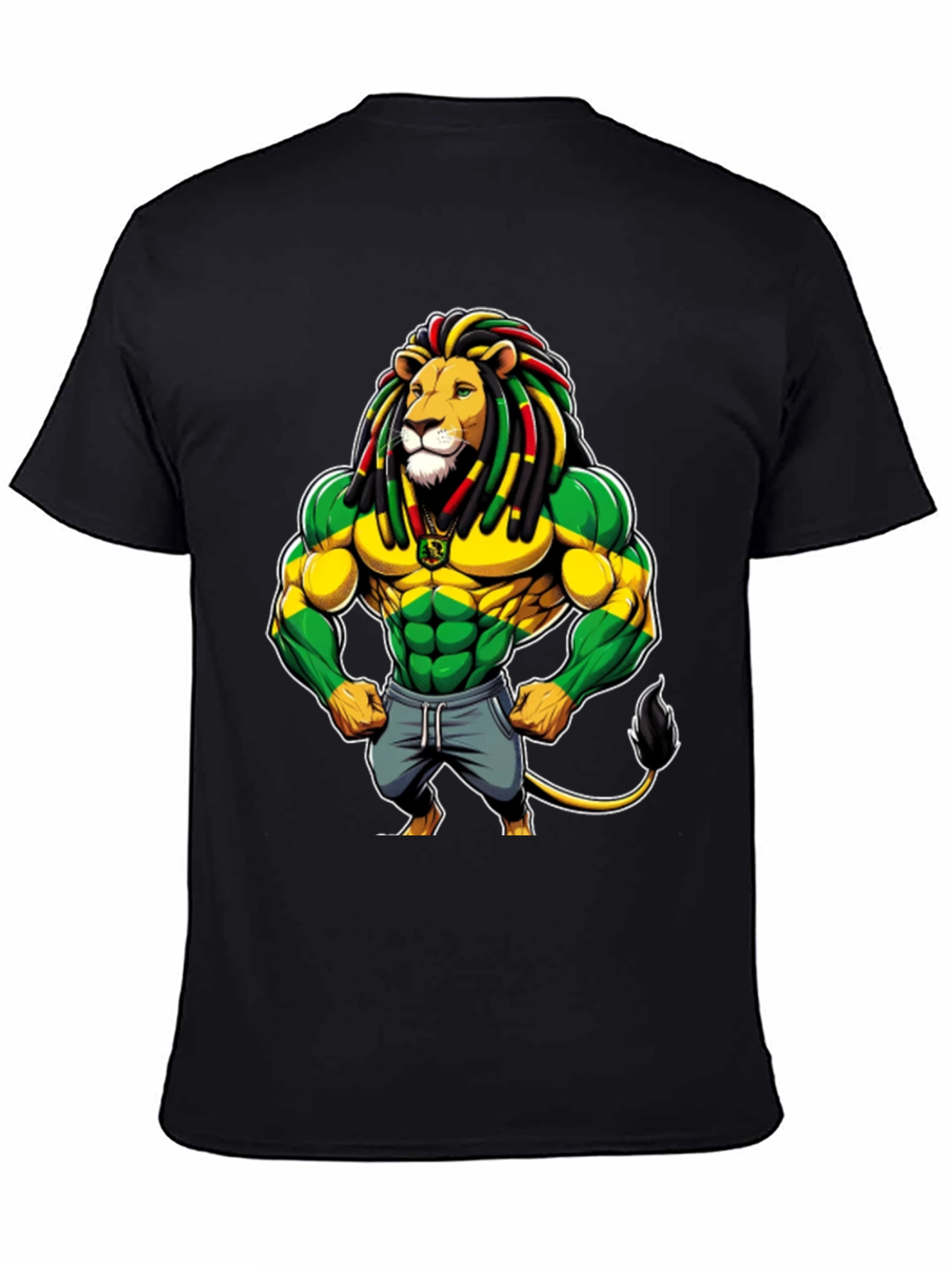 Rasta Lion Graphic Tee