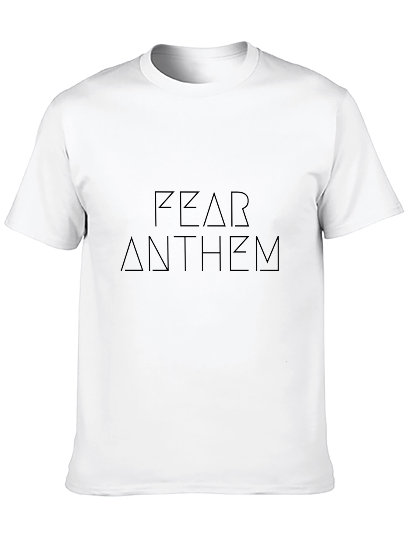 Fear Anthem Black T-Shirt