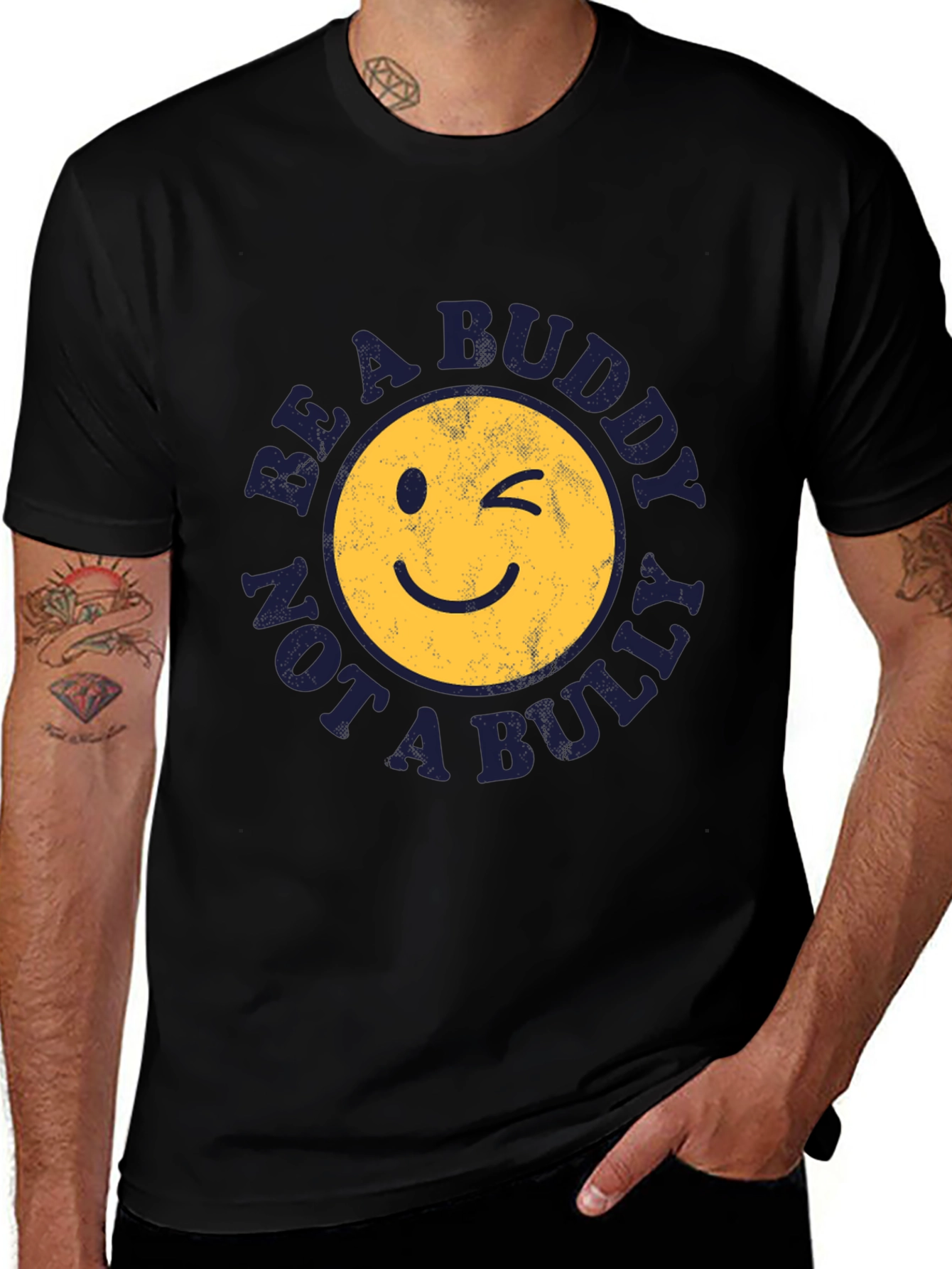 Be a Buddy Not a Bully Graphic Tee