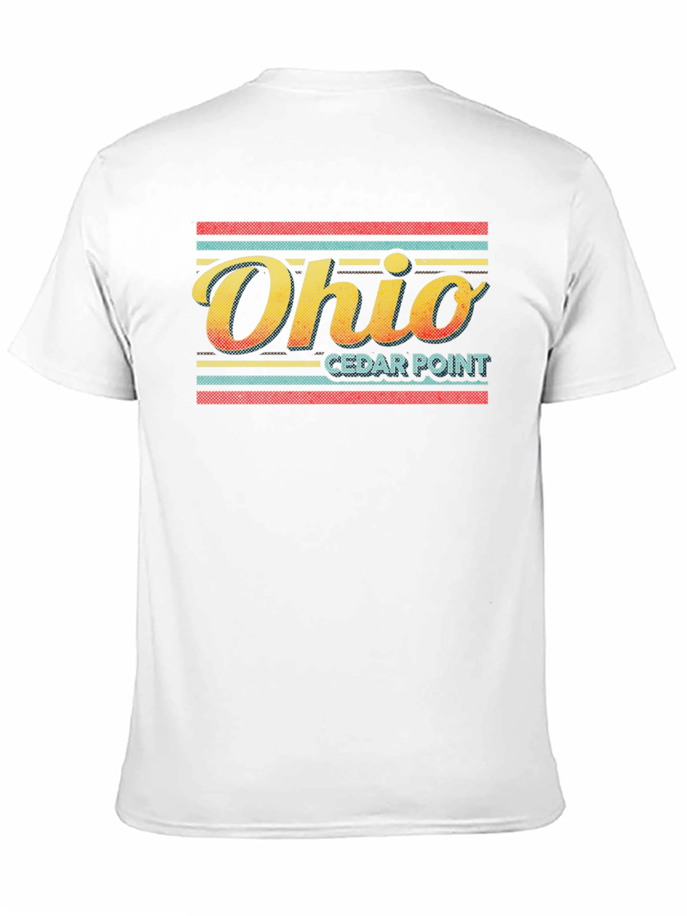 Ohio Cedar Point Retro Graphic Tee