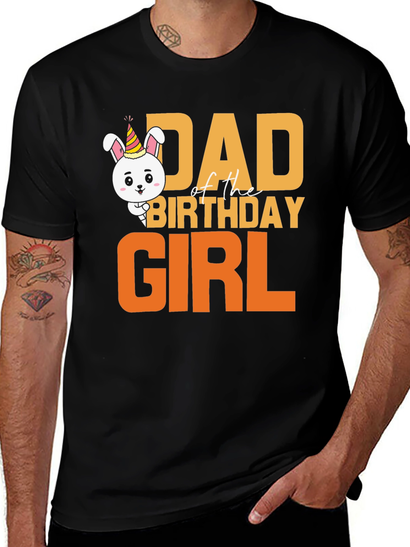 Dad of the Birthday Girl T-Shirt