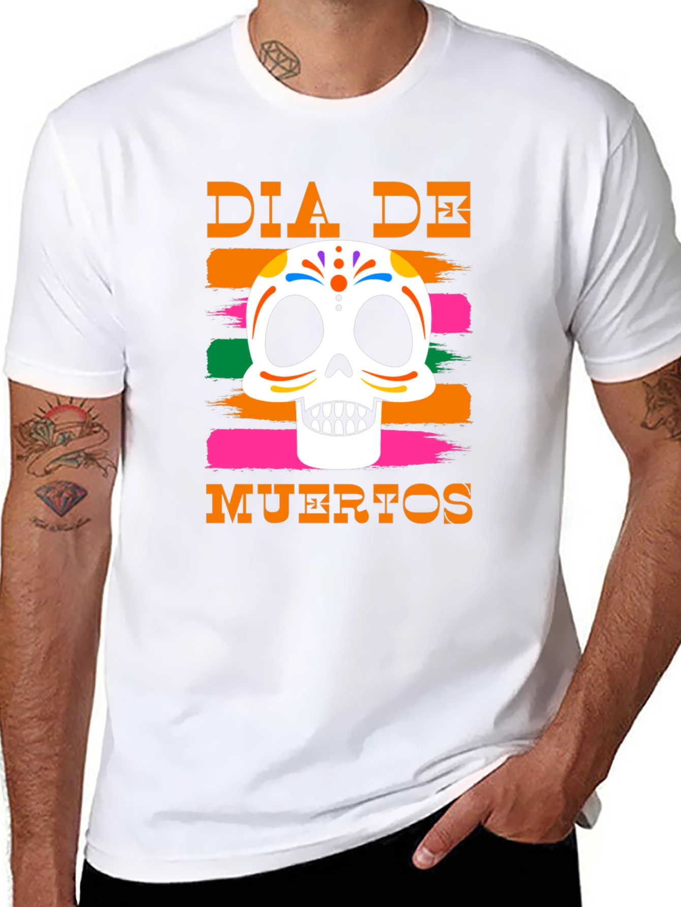 Day of the Dead T-Shirt - Skull Design