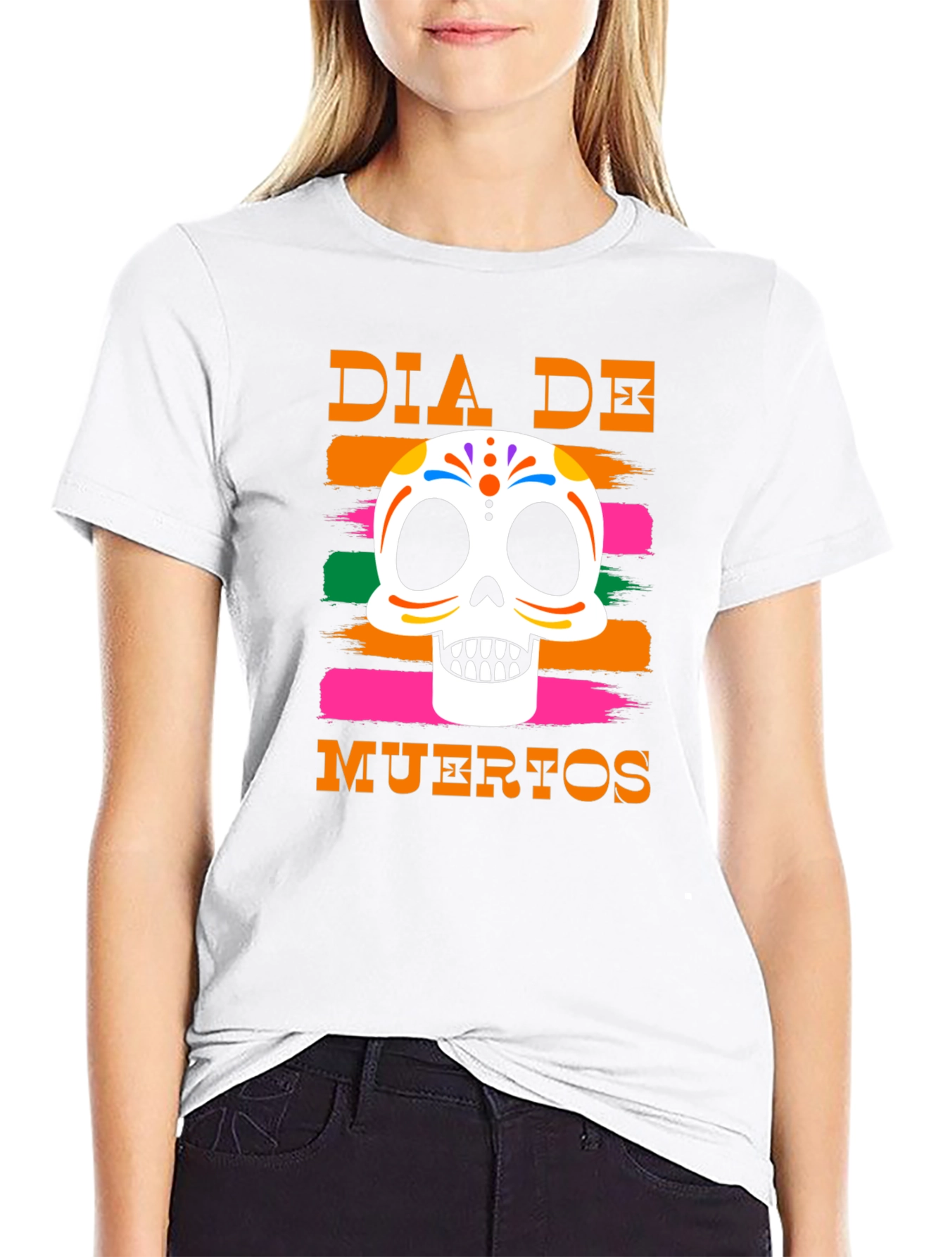 Day of the Dead T-Shirt - Skull Design