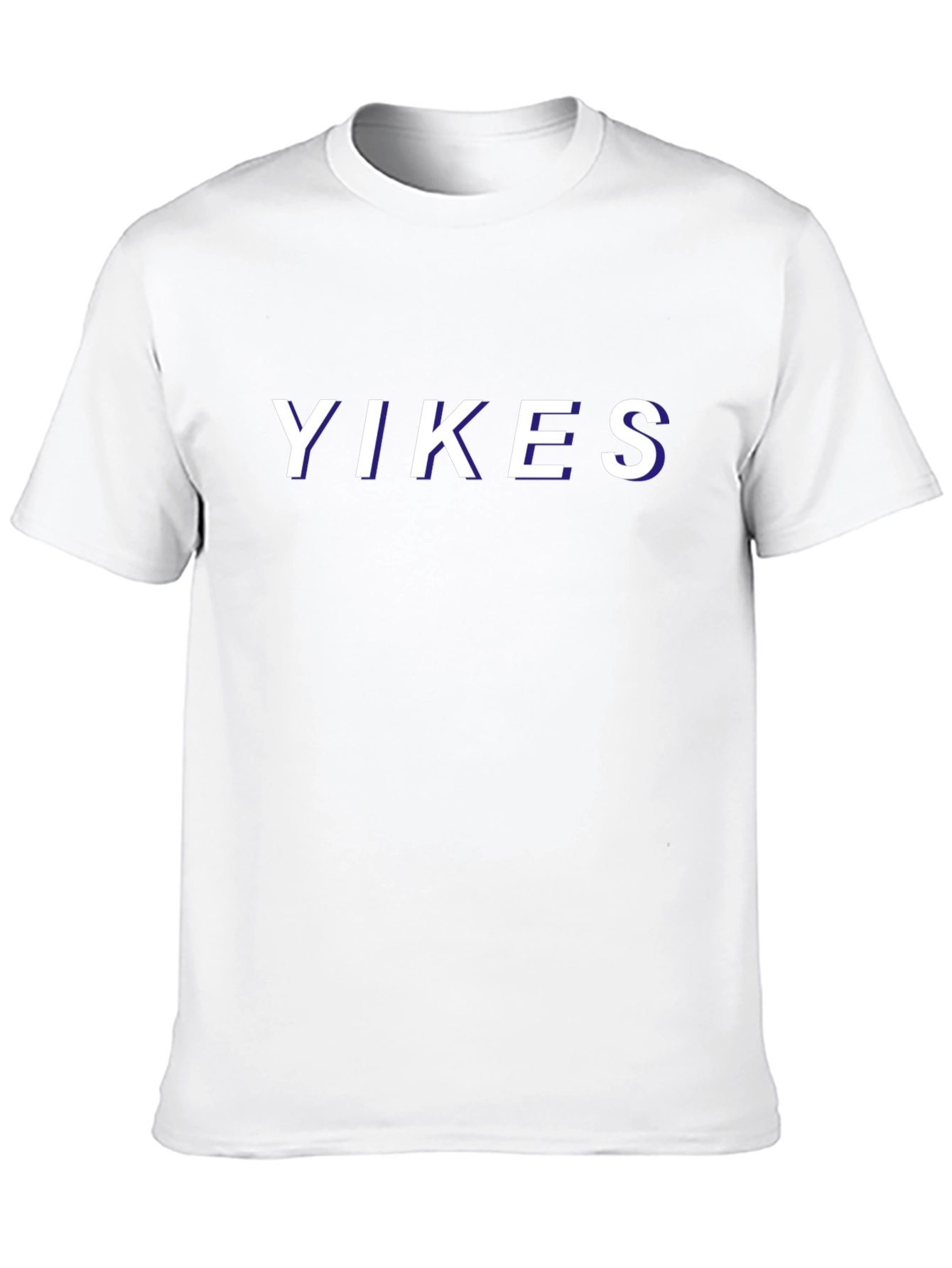 Yikes Graphic Tee - Trendy Black T-Shirt