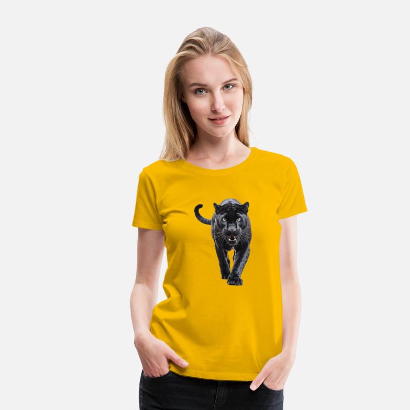 panther walking lovers leopard