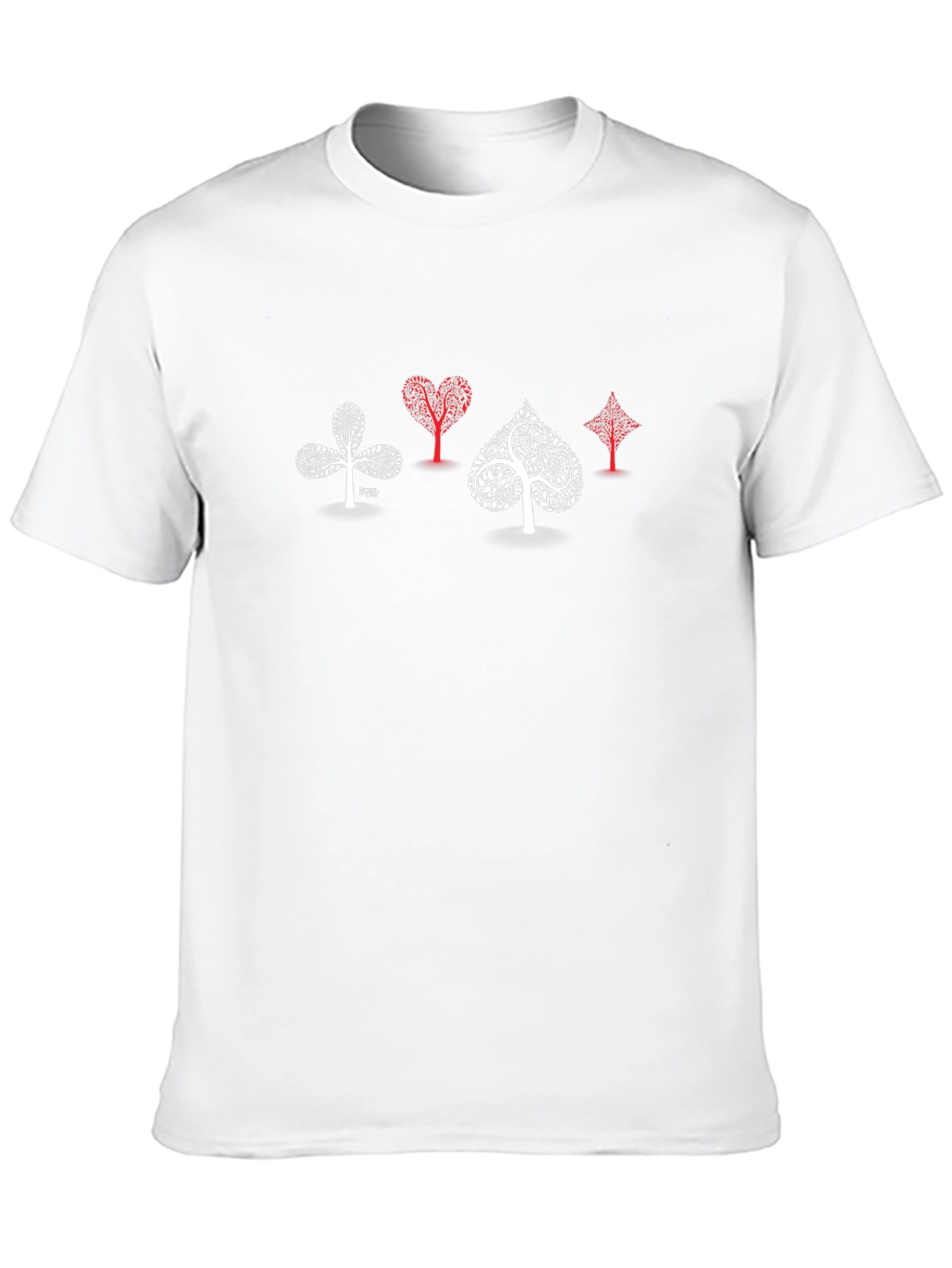 Suits Tree Black T-Shirt