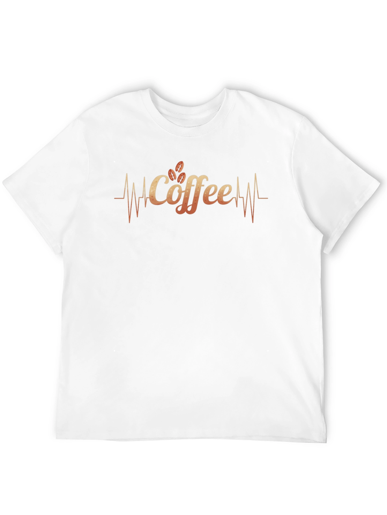 Coffee Heartbeat Graphic T-Shirt