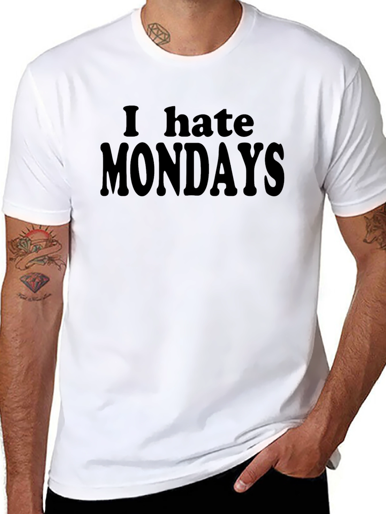 I Hate Mondays T-Shirt - Soft Cotton Tee