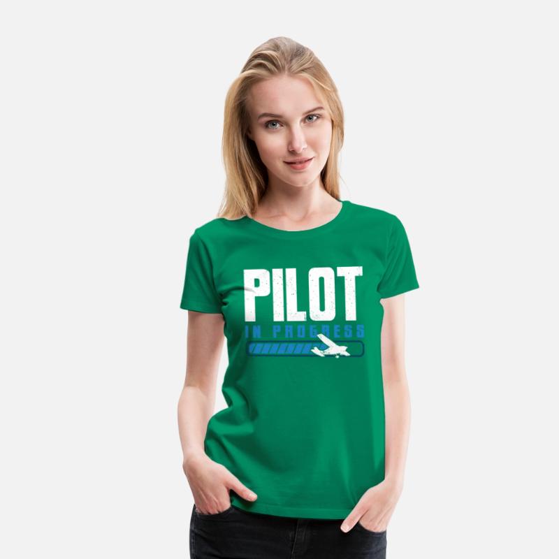 Pilot In Progress Plane Aircraft Student Pilot