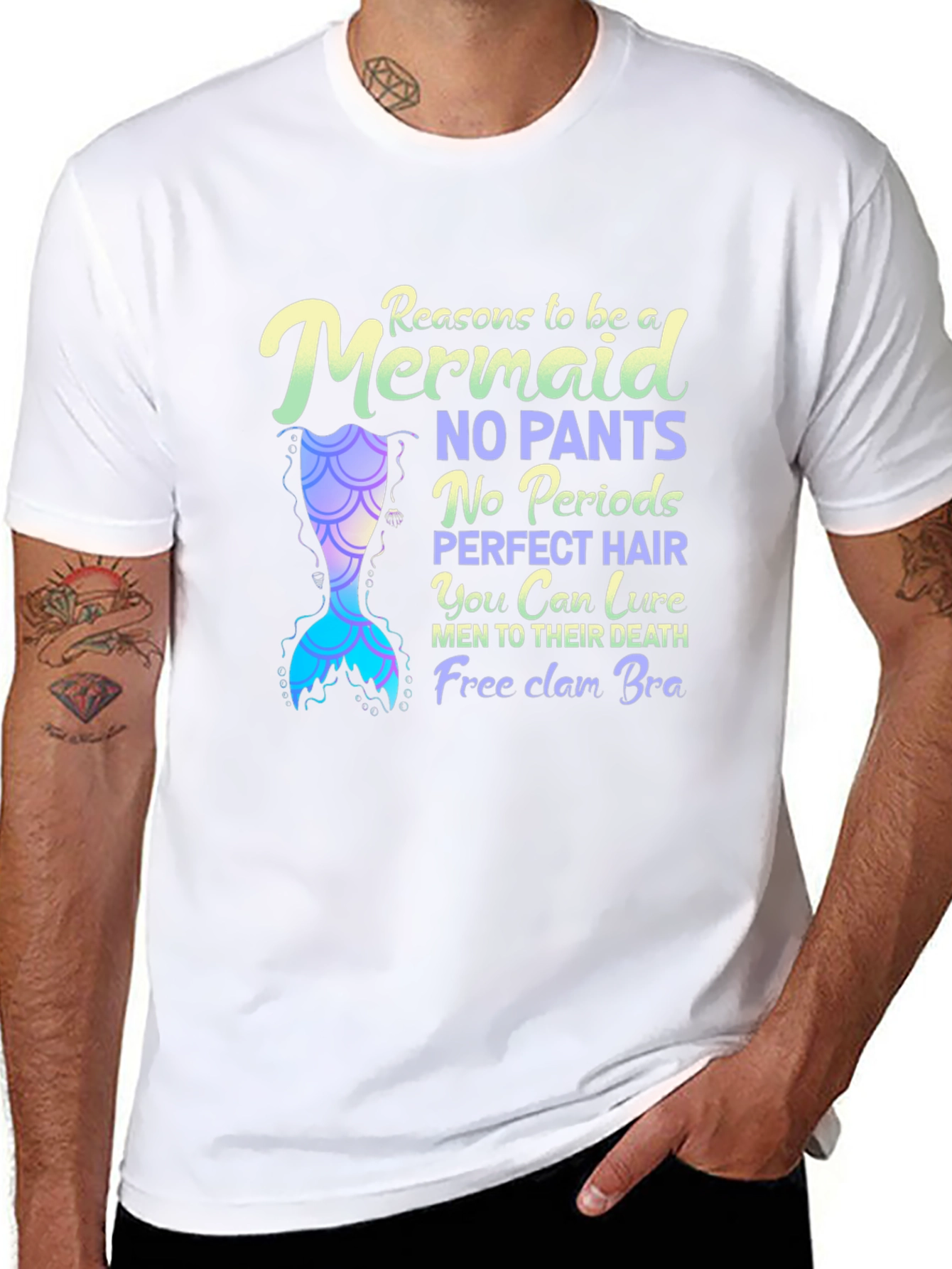 Reasons to Be a Mermaid T-Shirt