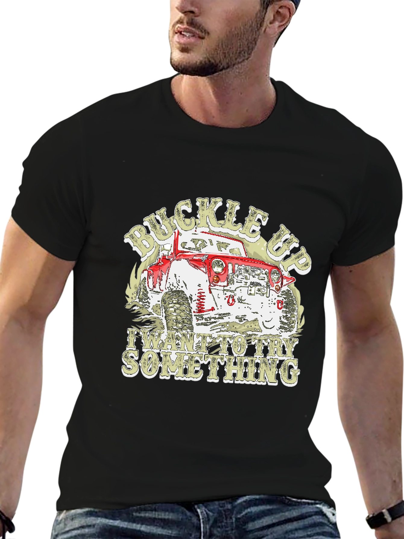 Buckle Up T-Shirt - Off Road Vehicle Design