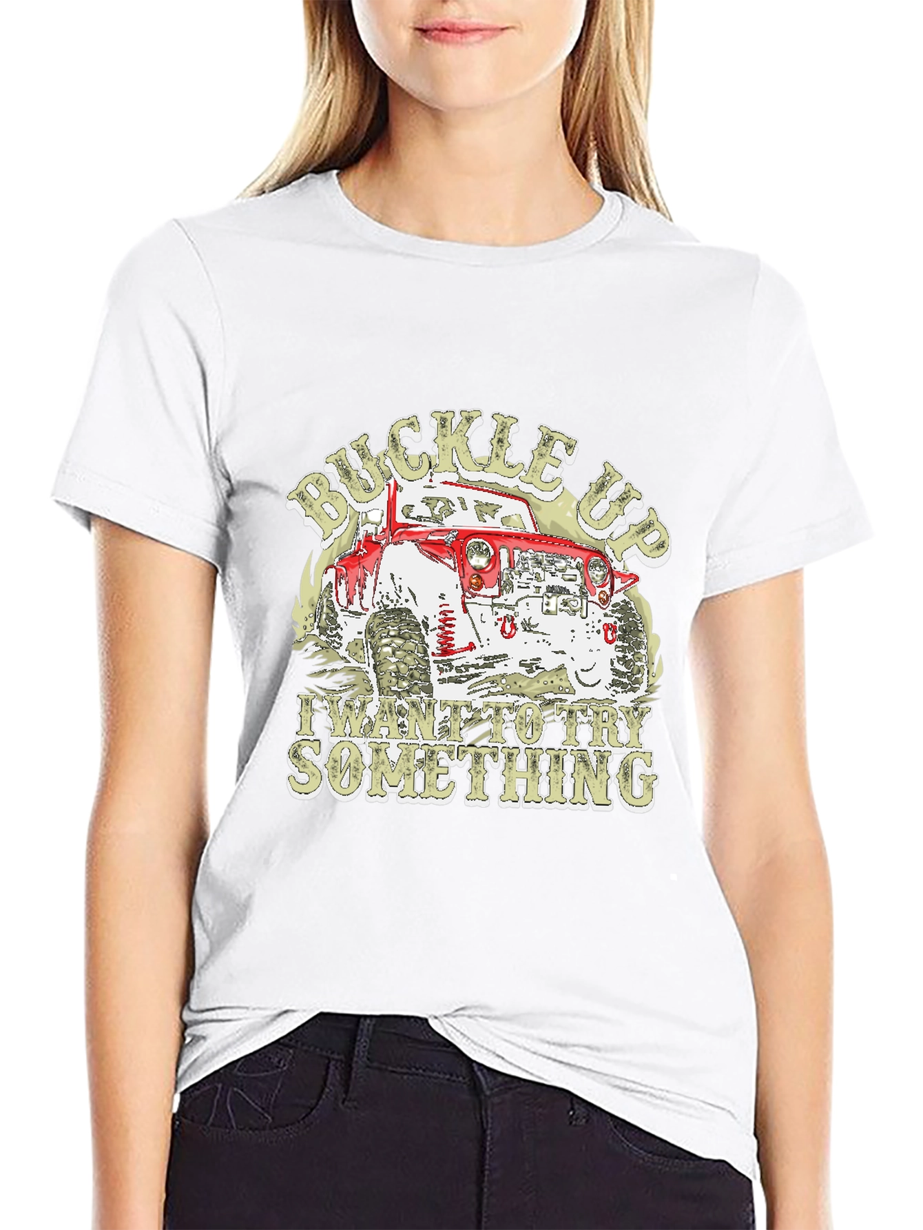 Buckle Up T-Shirt - Off Road Vehicle Design