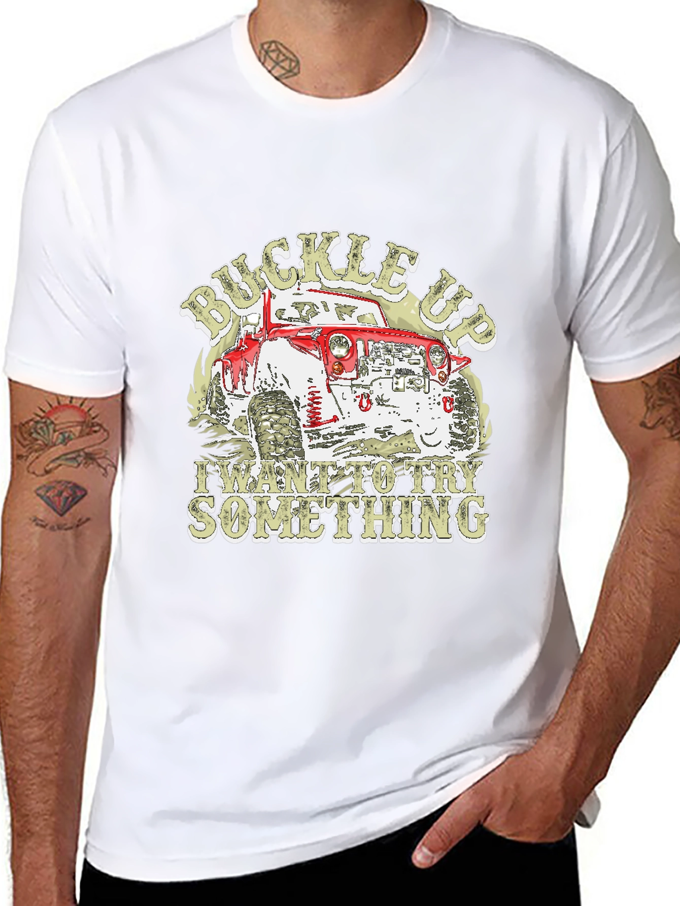 Buckle Up T-Shirt - Off Road Vehicle Design