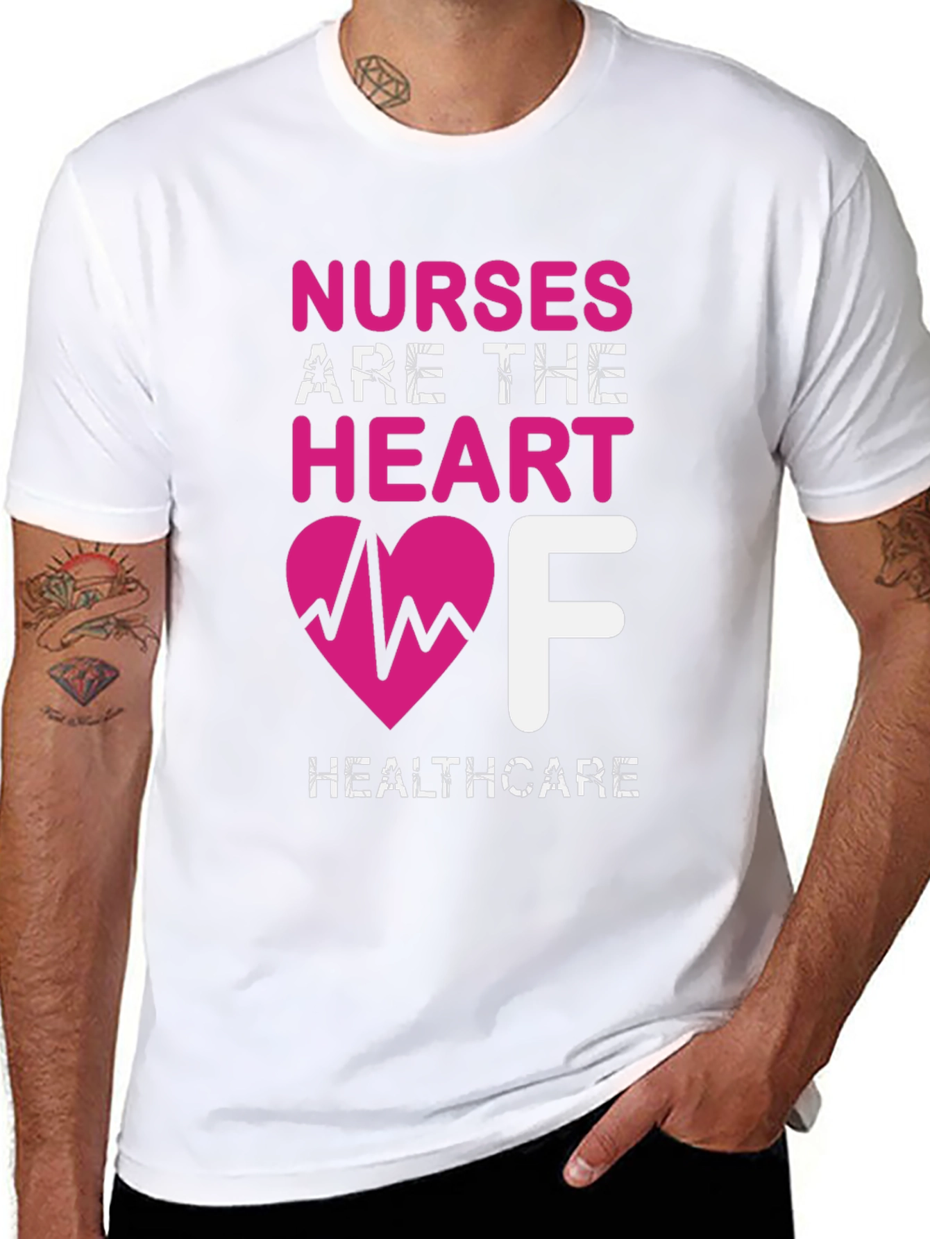 Nurses are the Heart of Healthcare T-Shirt