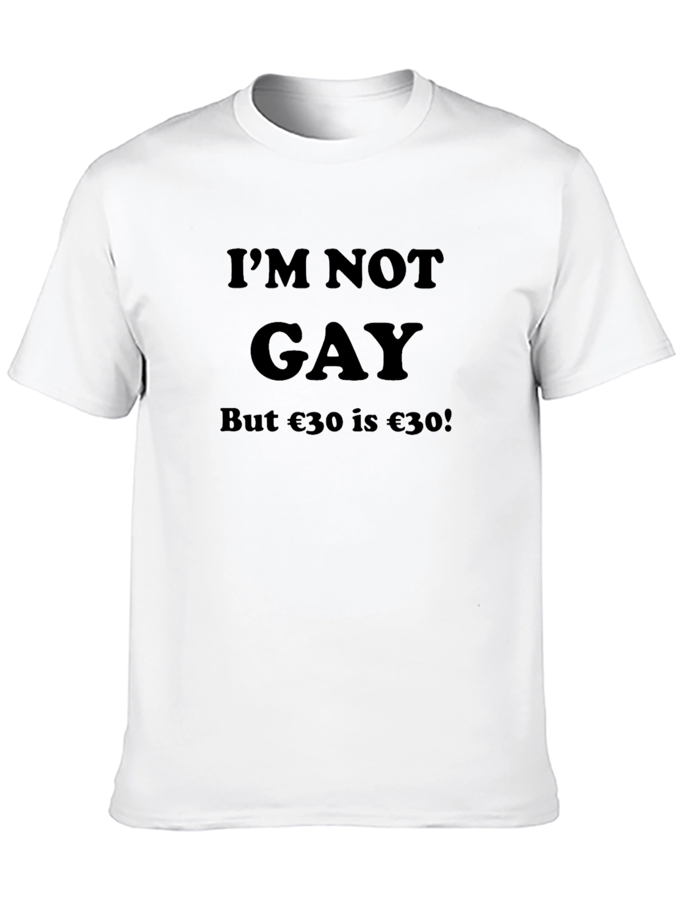 Im Not Gay Funny Slogan T-Shirt