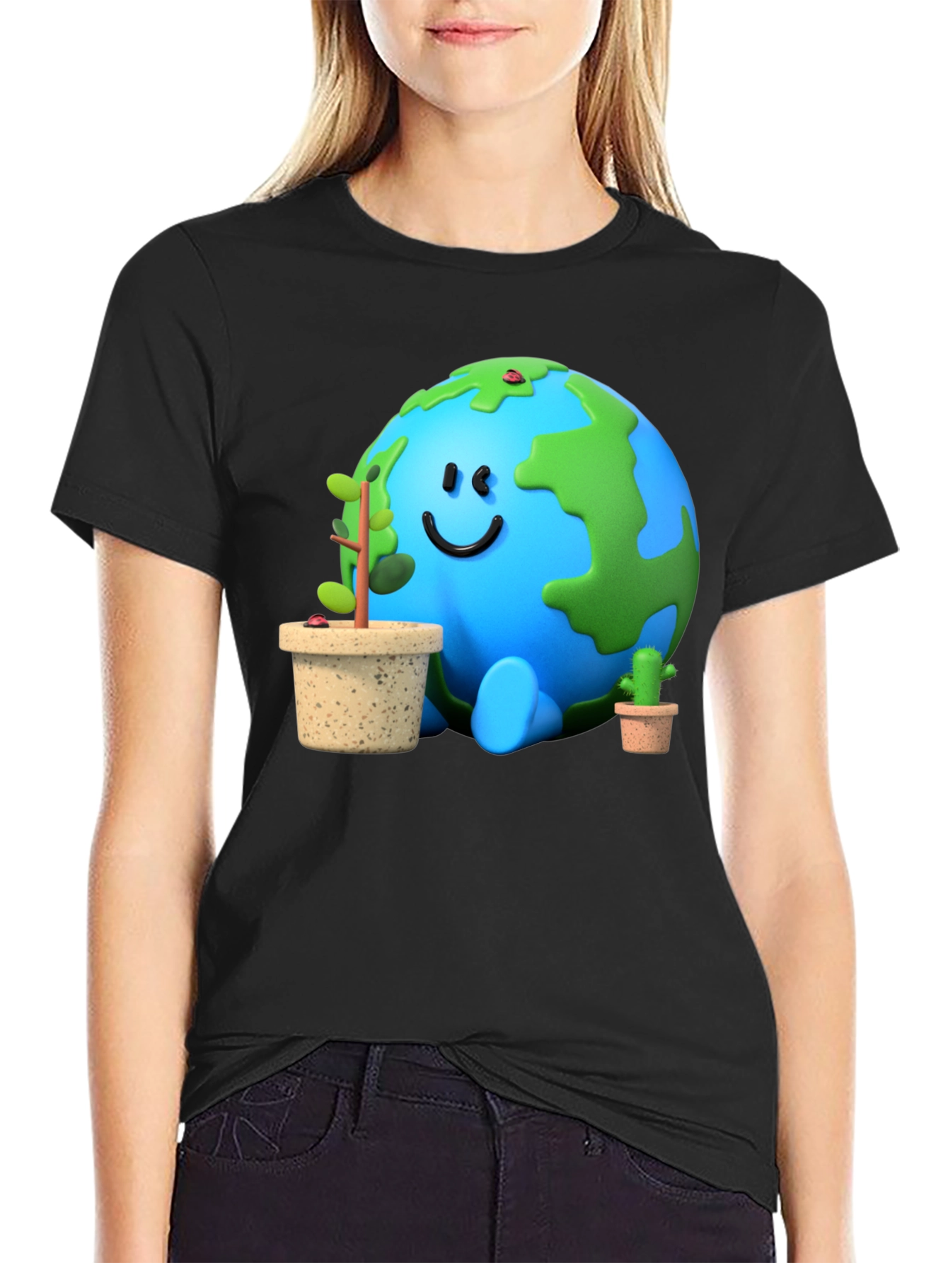 Earth Day T-Shirt - Planet Graphic Tee