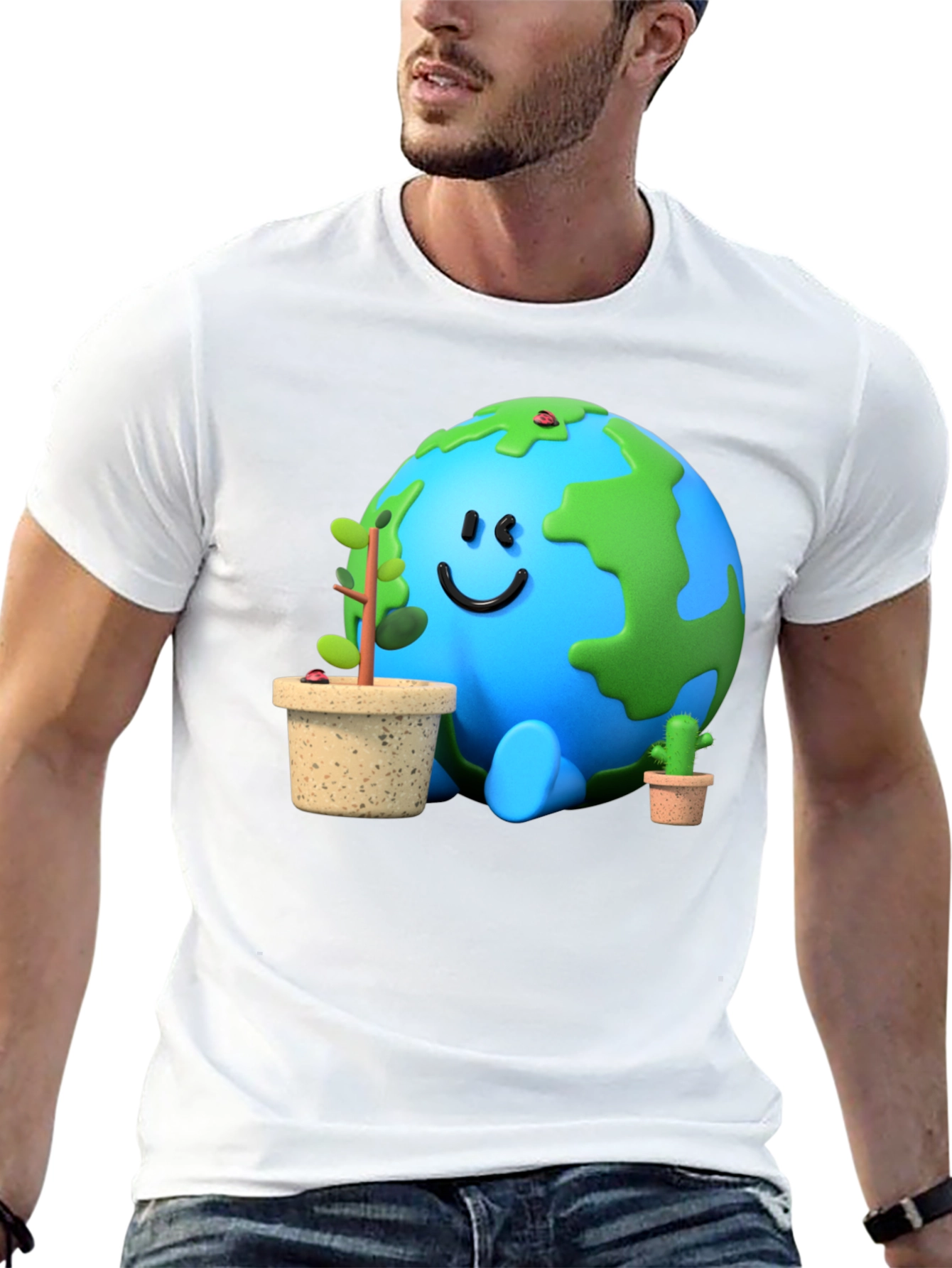 Earth Day T-Shirt - Planet Graphic Tee