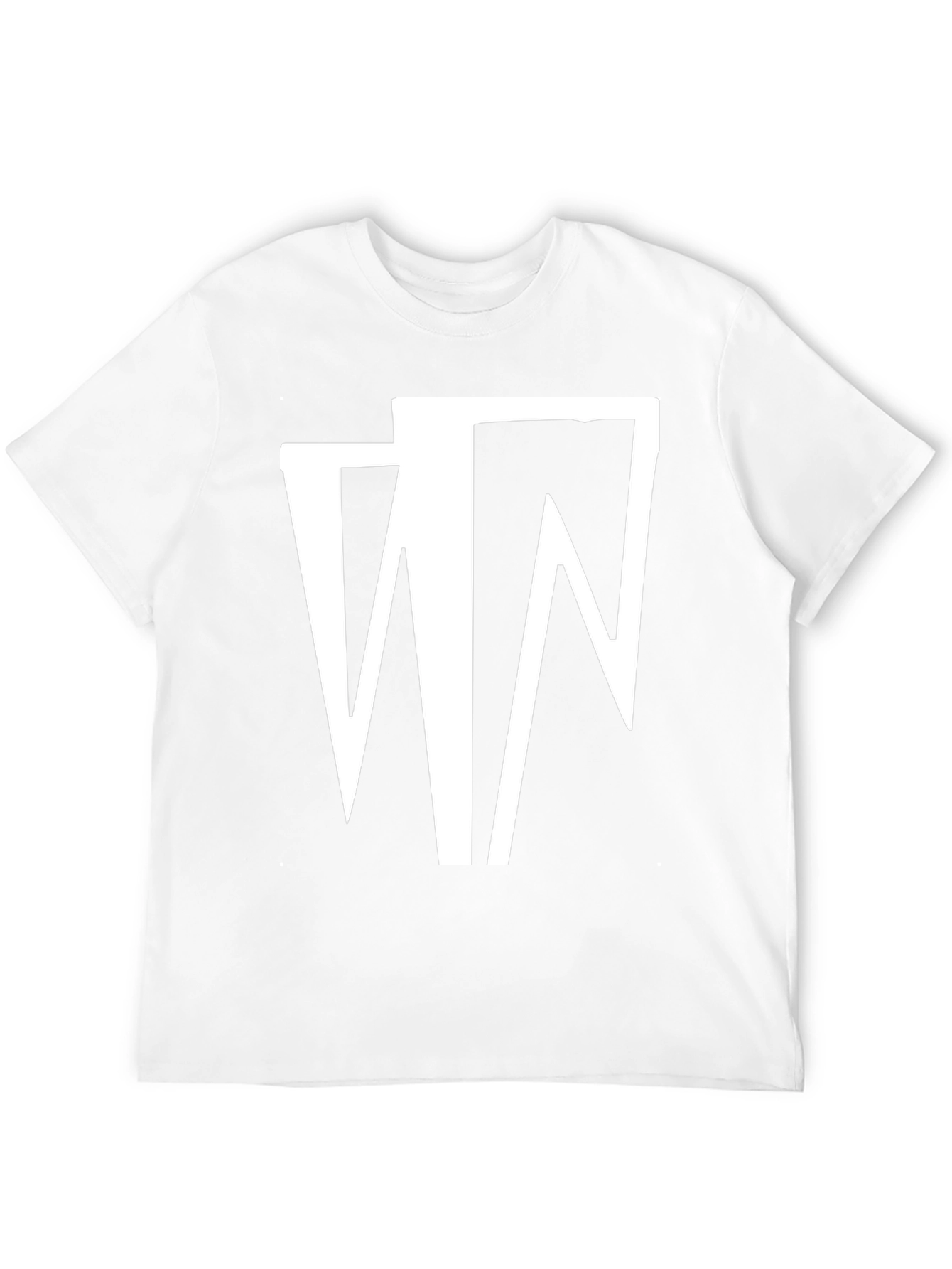Abstract Graphic Black T-Shirt
