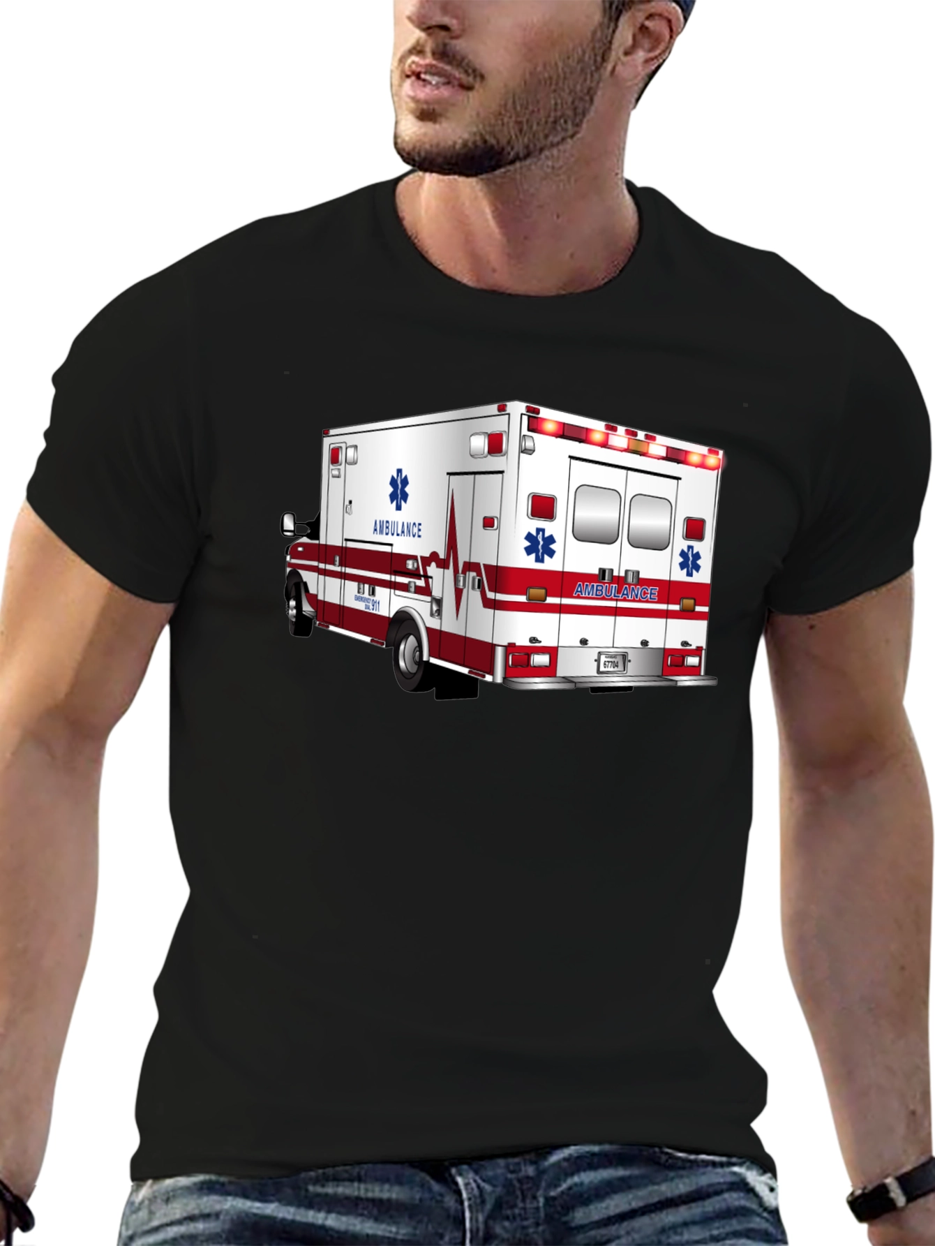 Ambulance Graphic T-Shirt