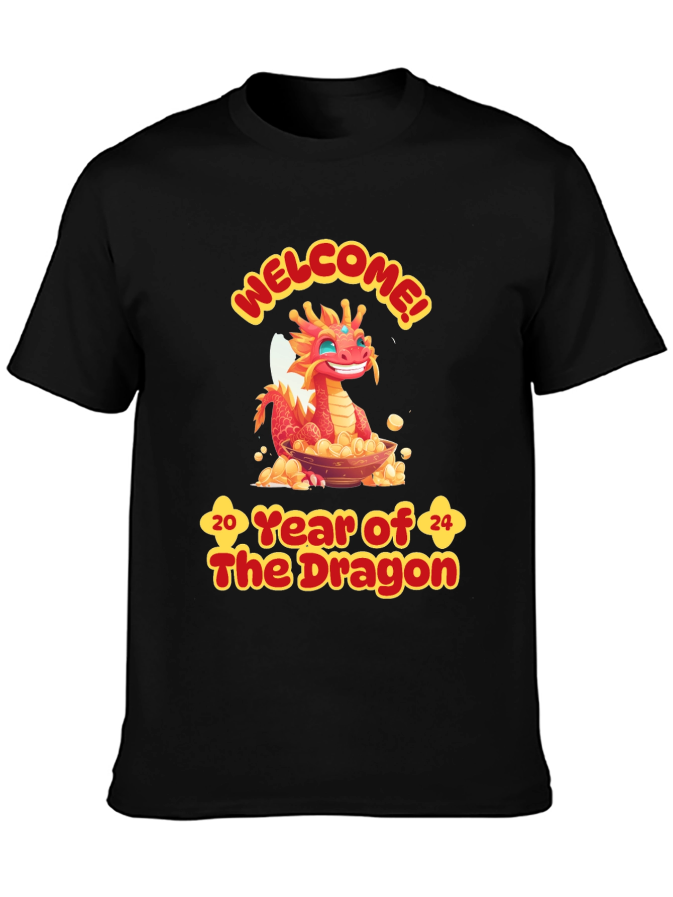 Year of The Dragon 2024 Graphic T-Shirt