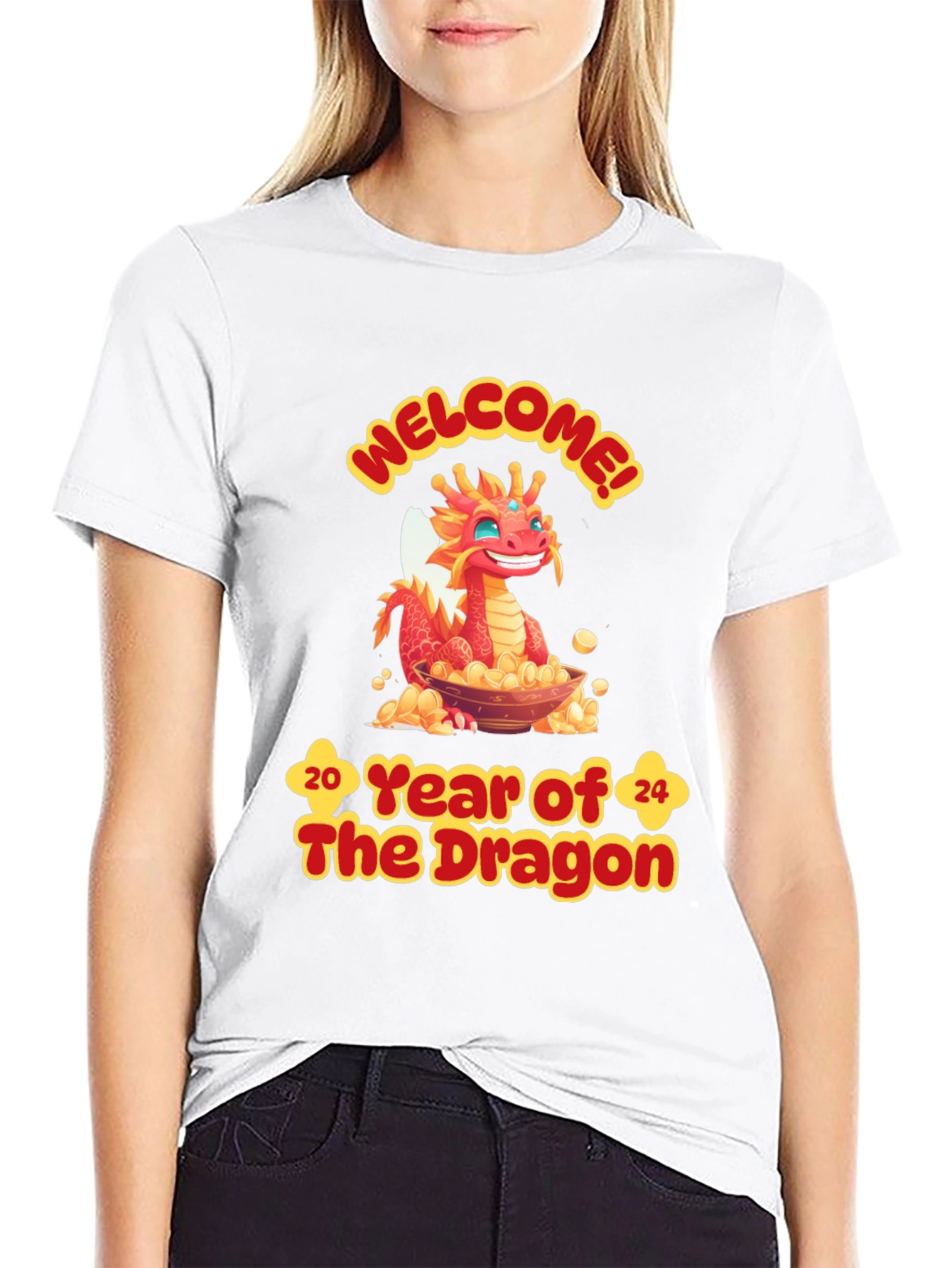 Year of The Dragon 2024 Graphic T-Shirt