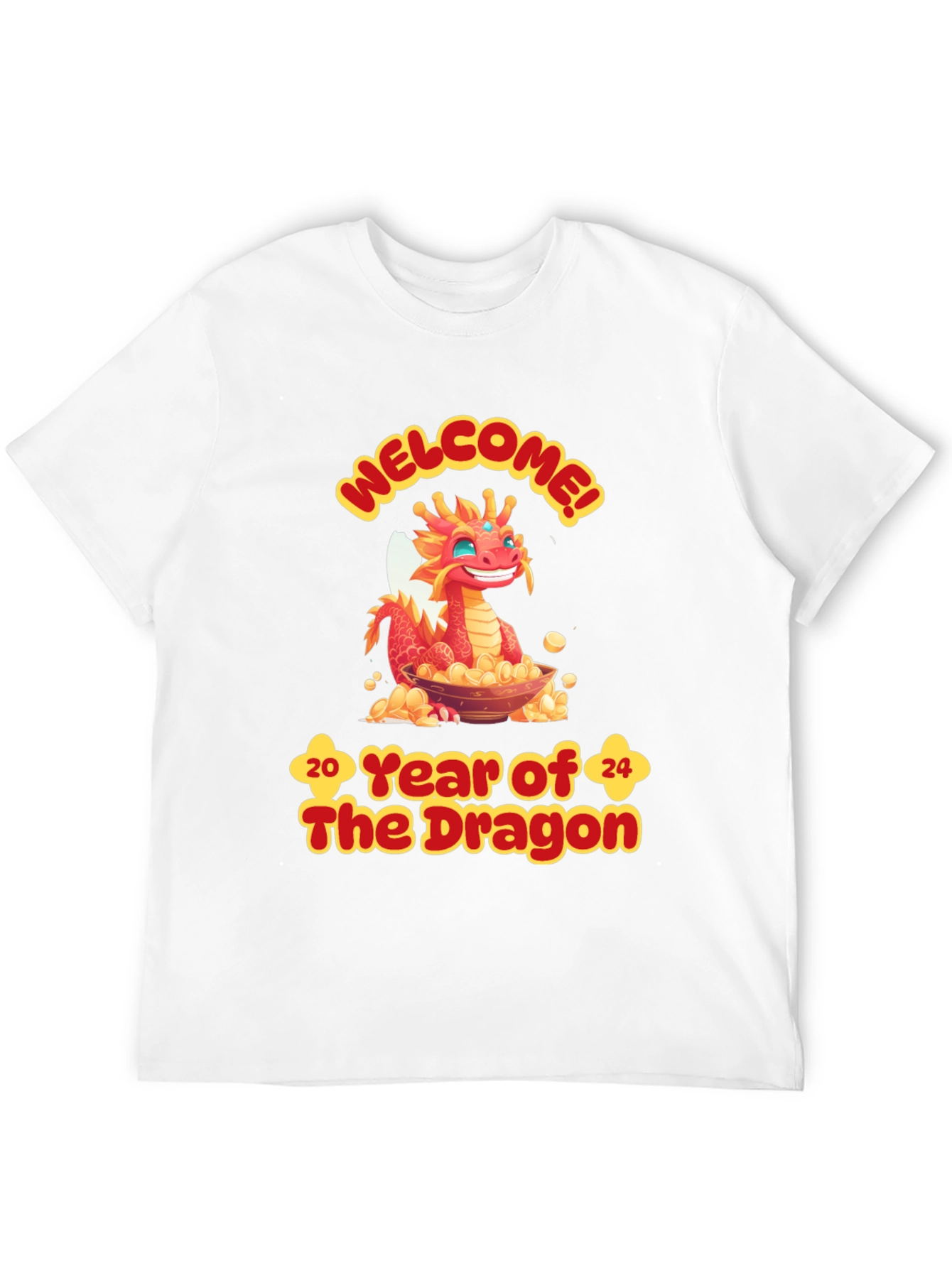 Year of The Dragon 2024 Graphic T-Shirt