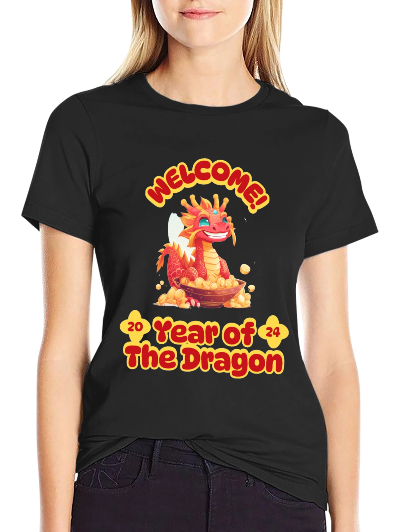 Year of The Dragon 2024 Graphic T-Shirt