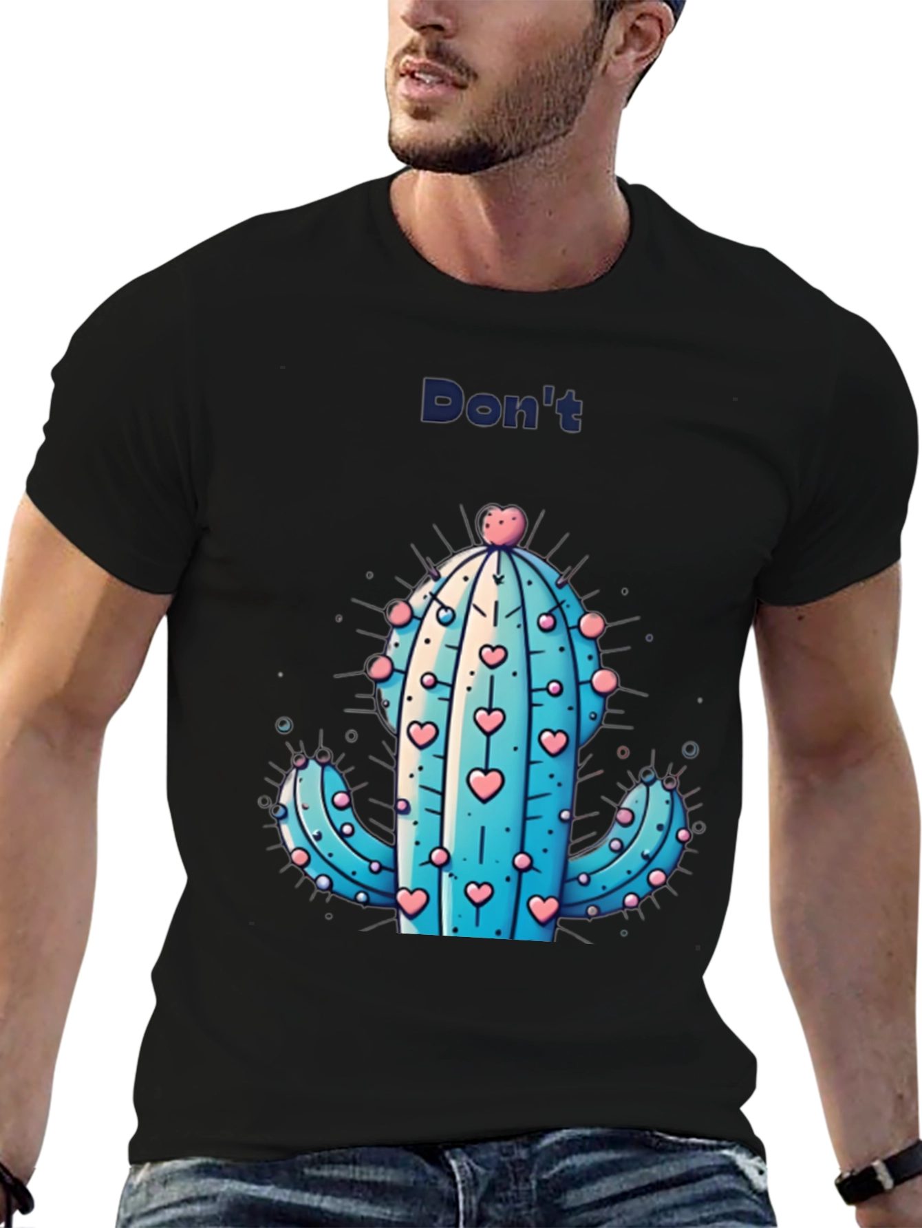 Dont Be a Prick Cactus Graphic Tee