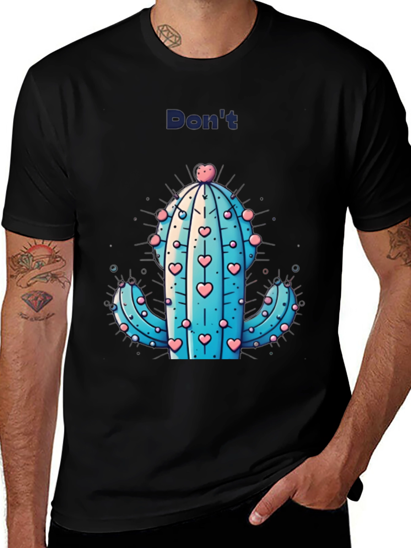 Dont Be a Prick Cactus Graphic Tee