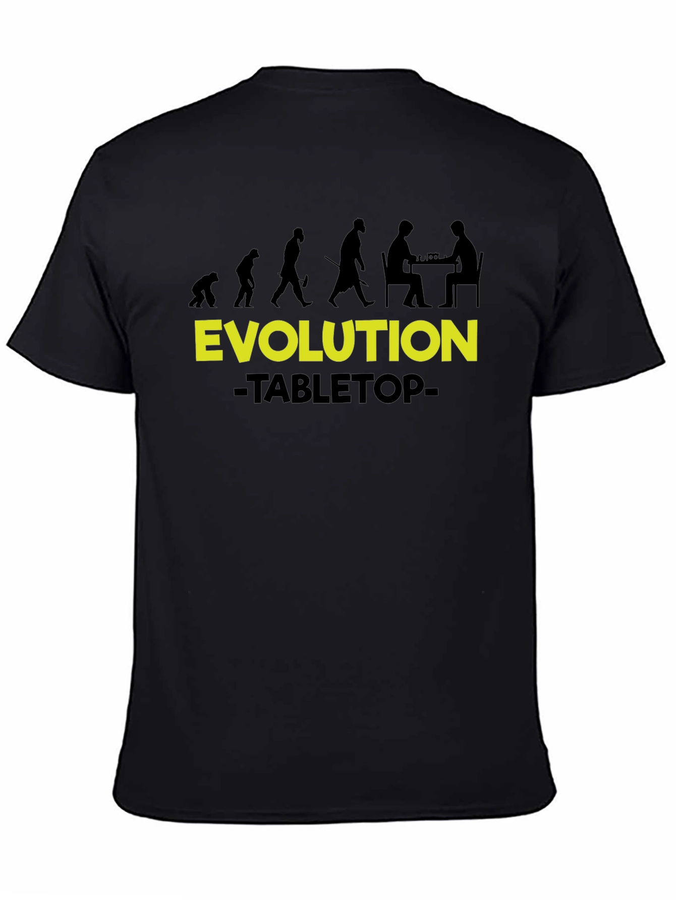 Evolution Tabletop Gamer T-Shirt - Black