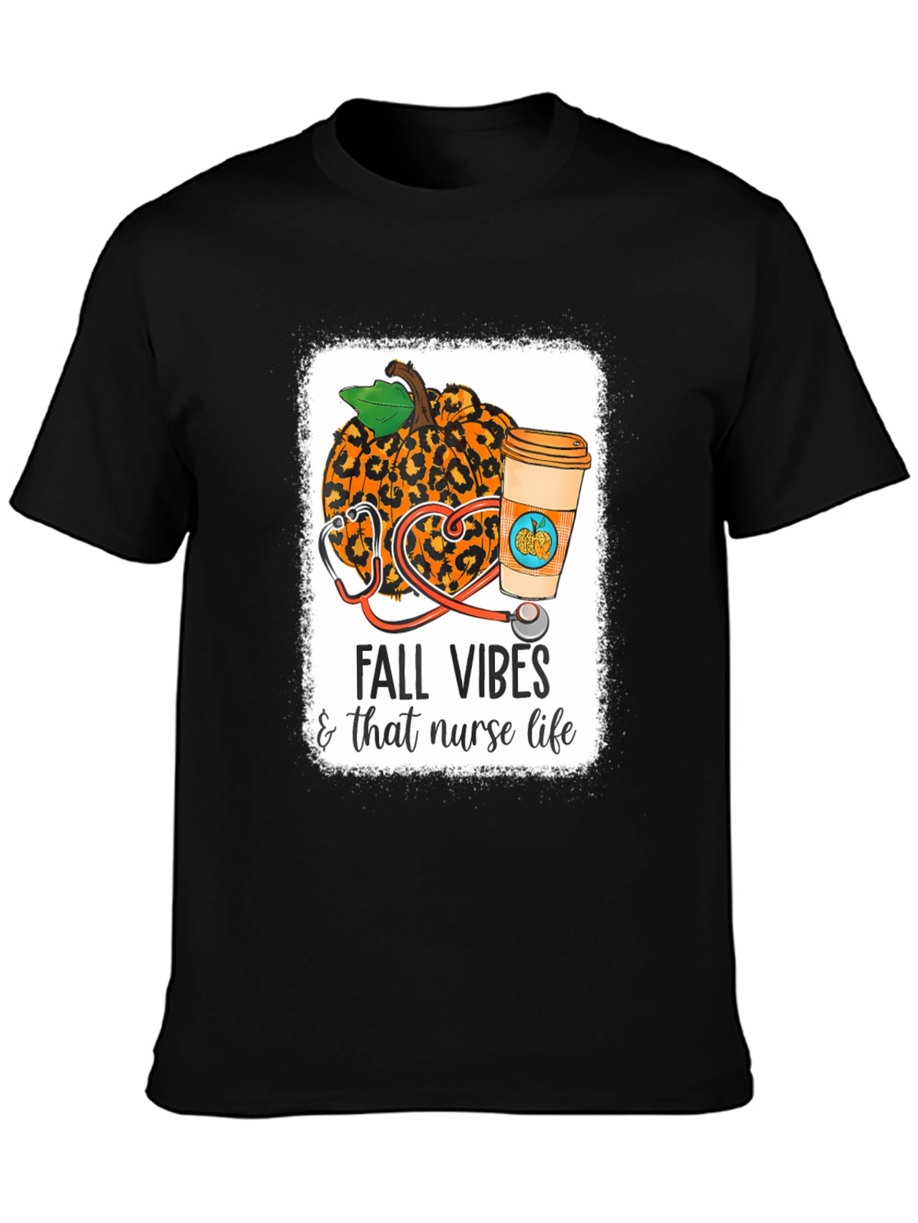 Fall Vibes Nurse Life T-Shirt
