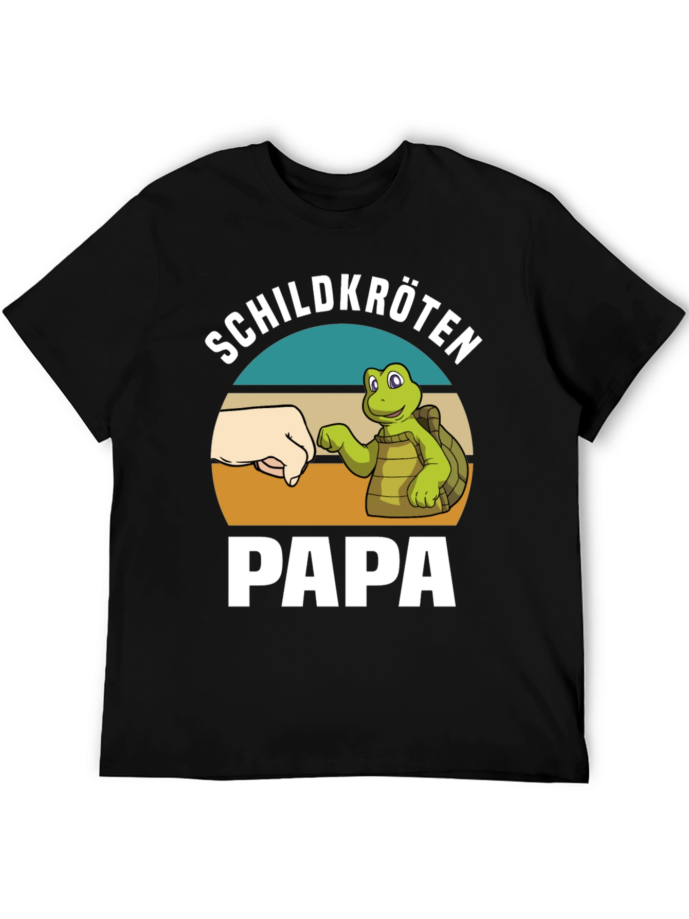Schildkröten Papa T-Shirt - Turtle Dad Tee