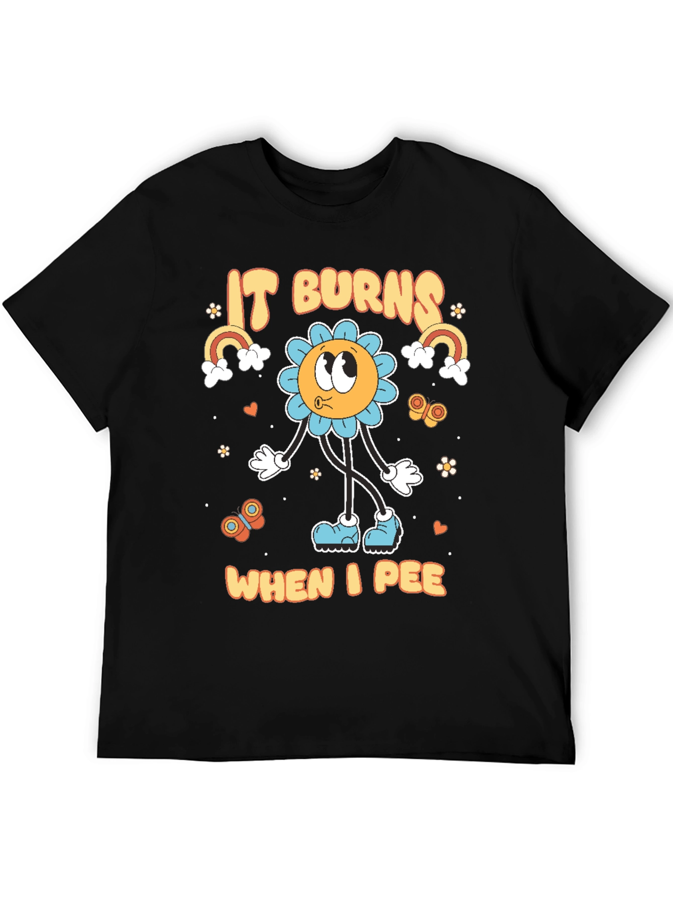 It Burns When I Pee Retro T-Shirt