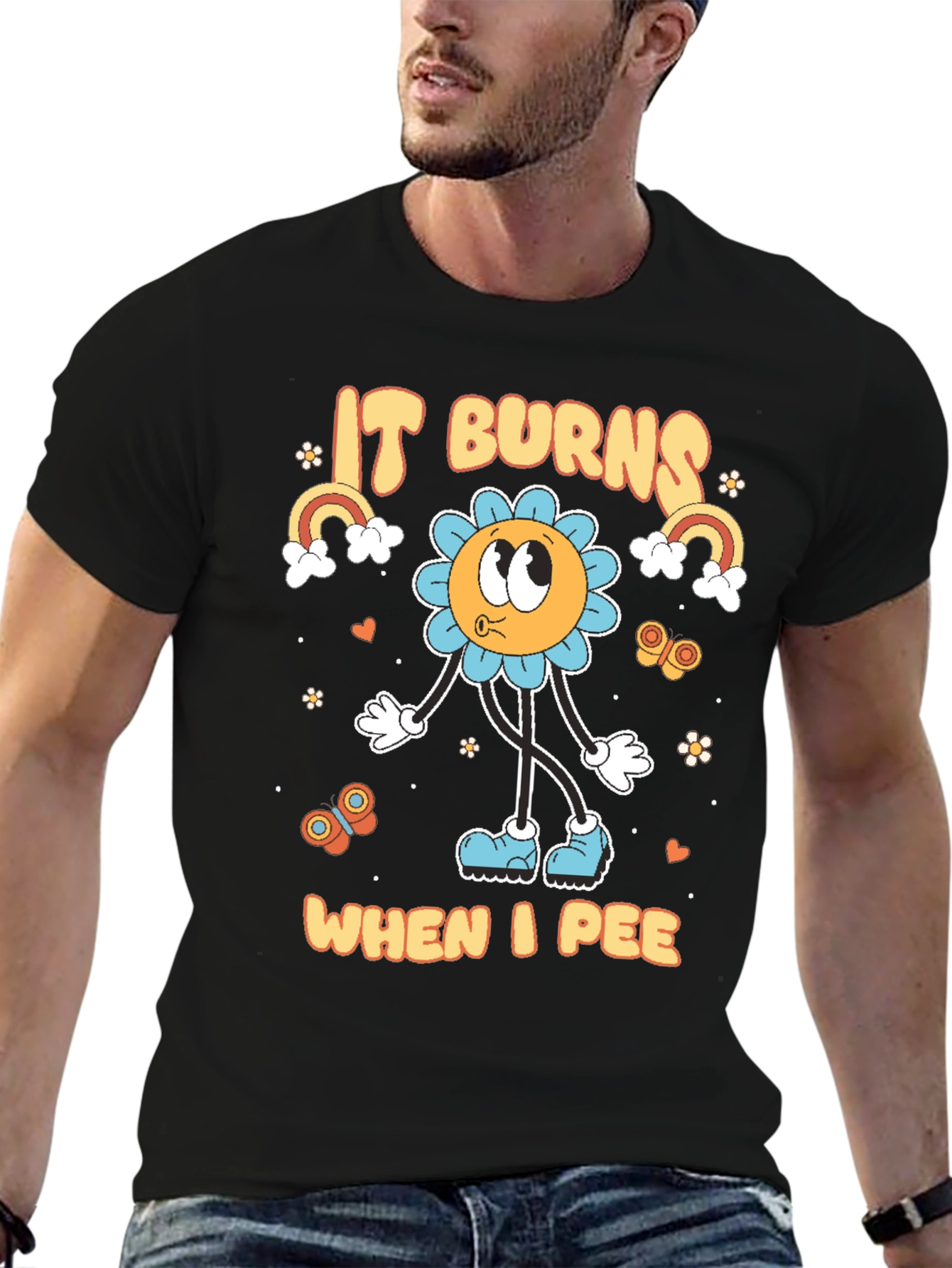 It Burns When I Pee Retro T-Shirt