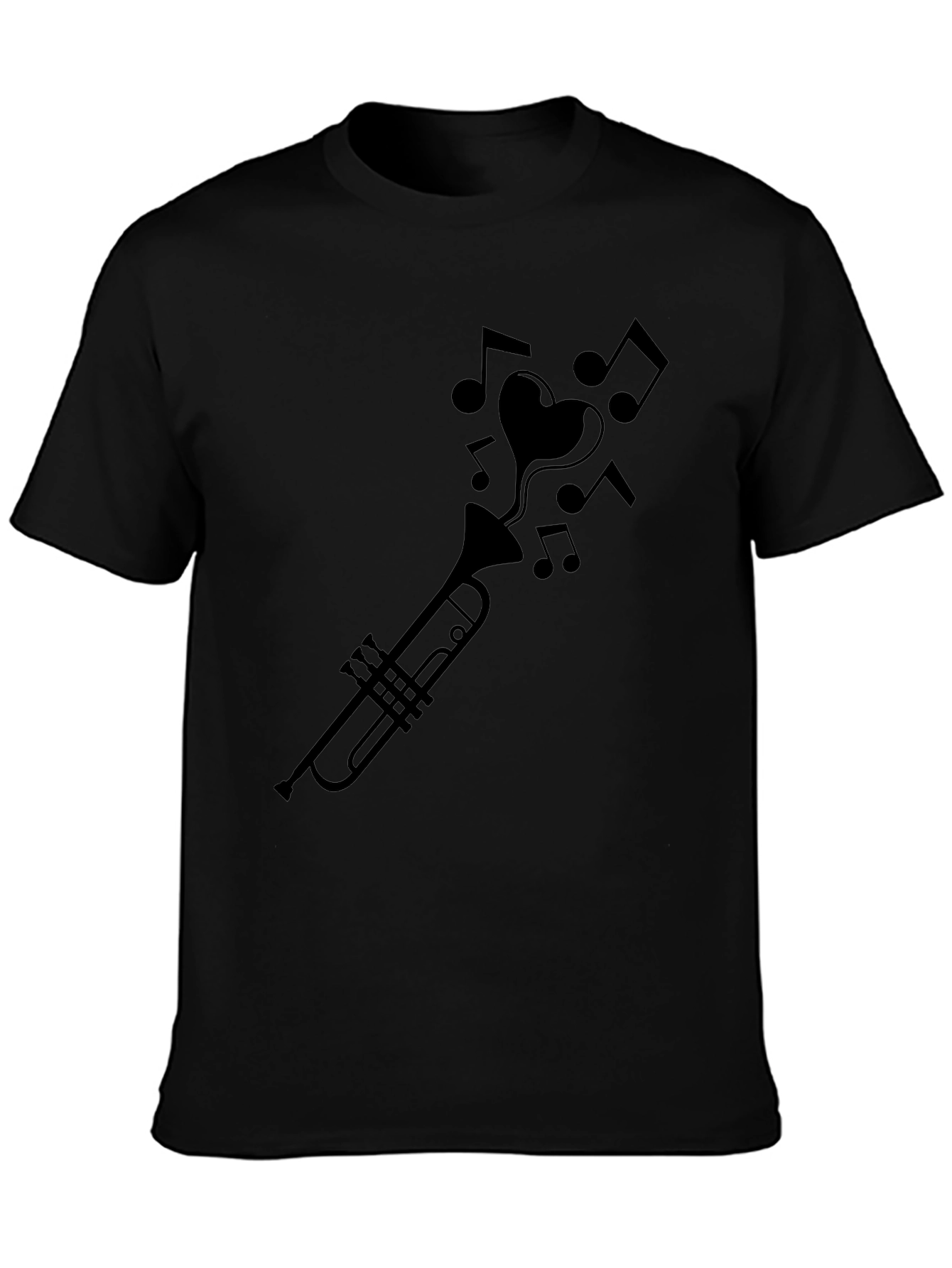 Musical Heartbeat T-Shirt - Trumpet Love!