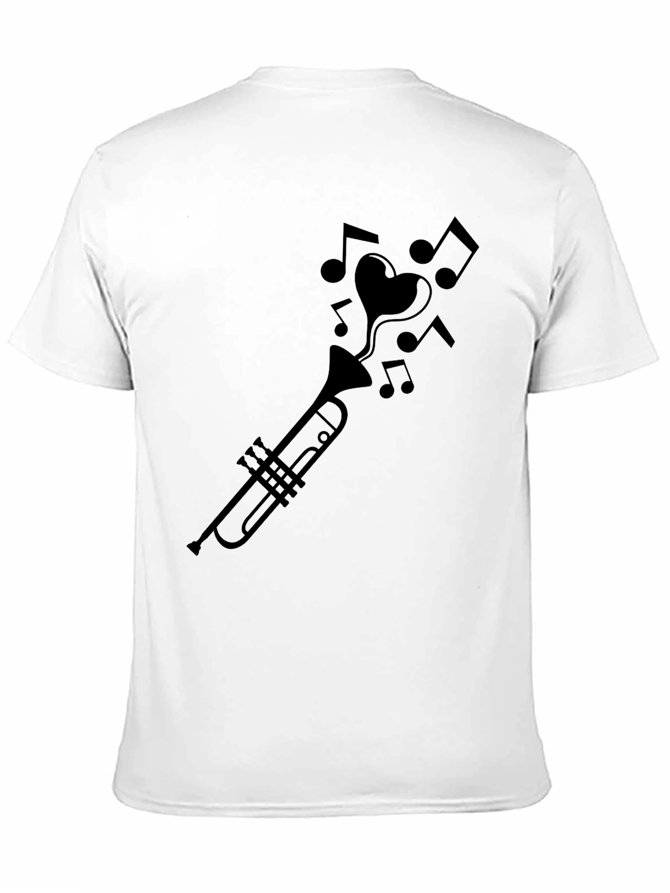 Musical Heartbeat T-Shirt - Trumpet Love!