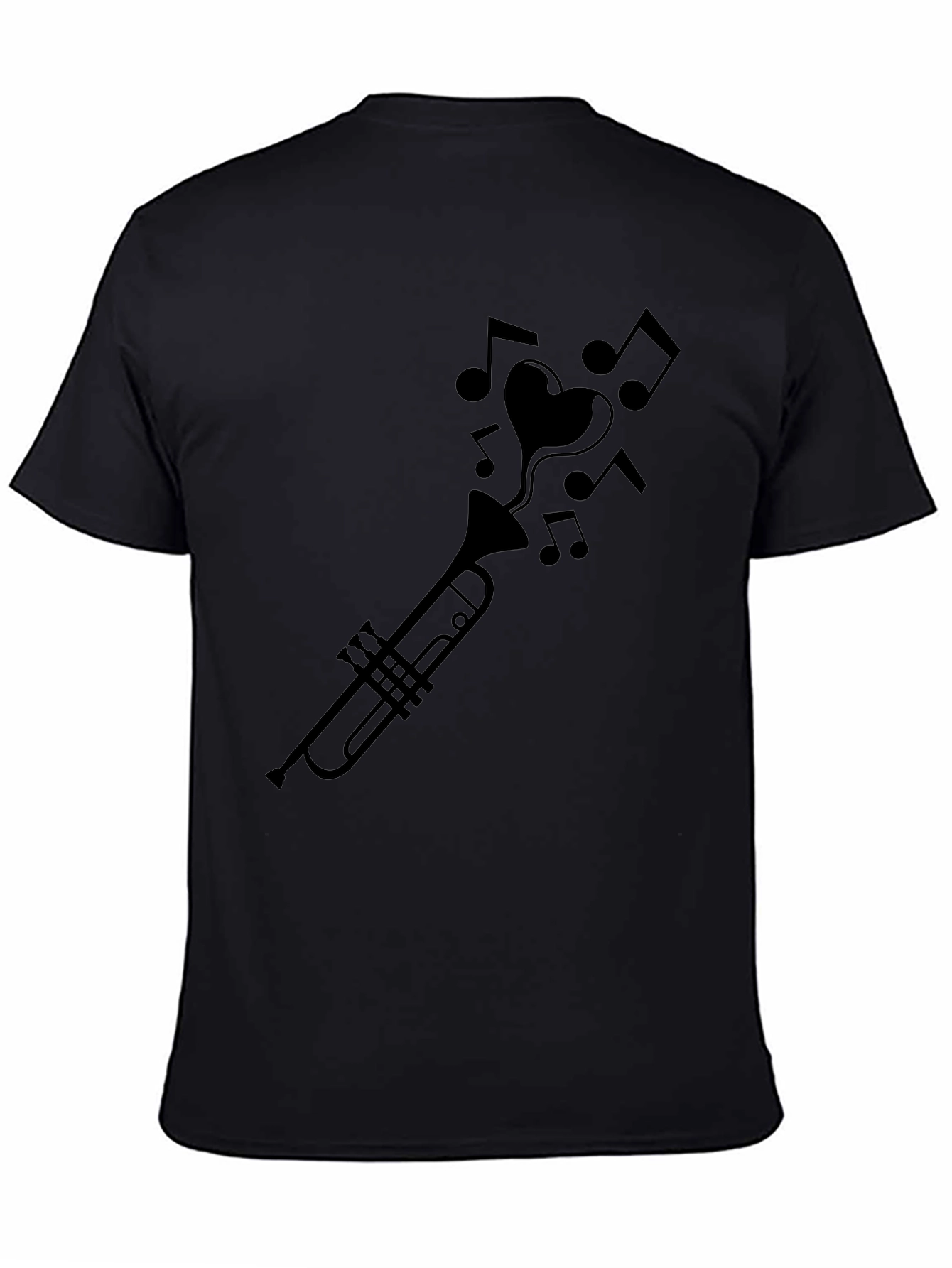 Musical Heartbeat T-Shirt - Trumpet Love!