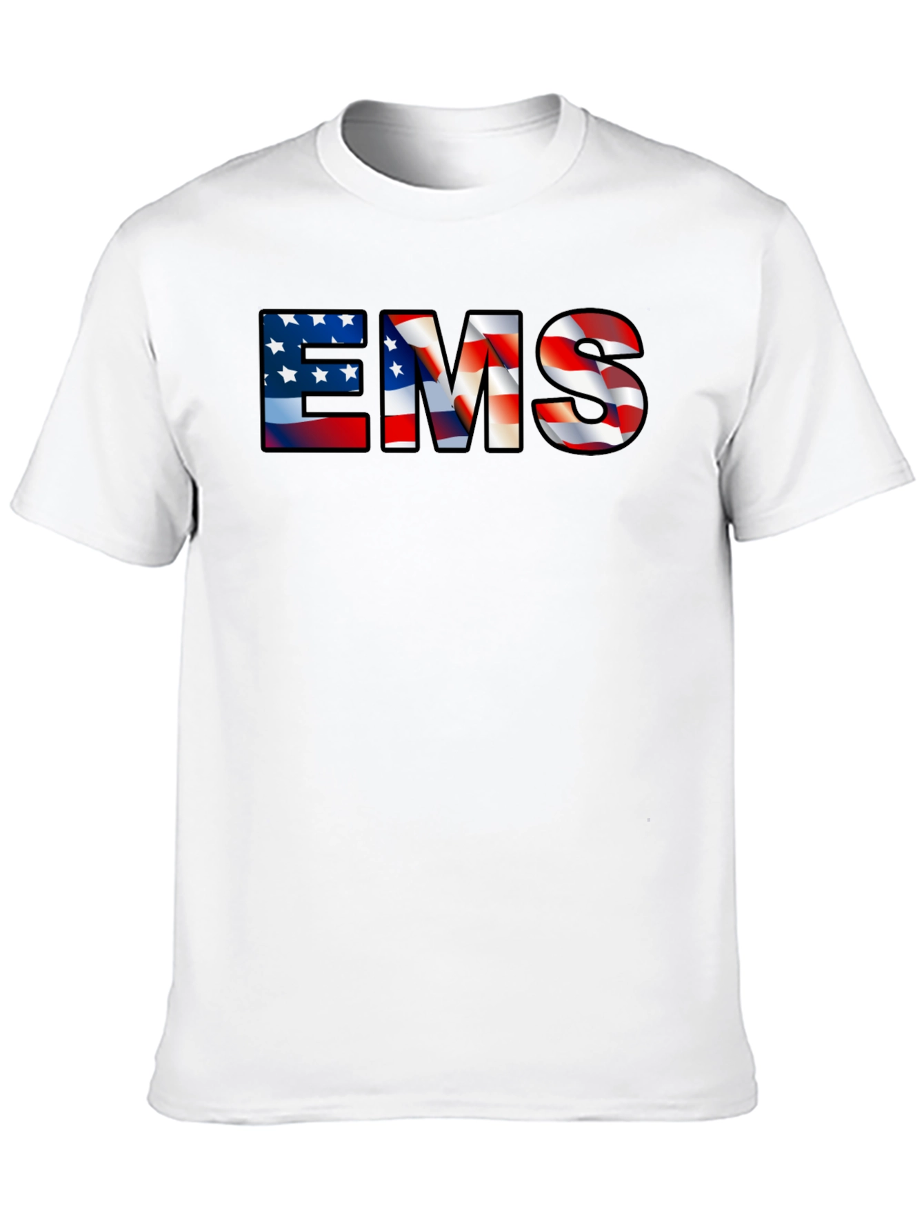 EMS American Flag Graphic T-Shirt