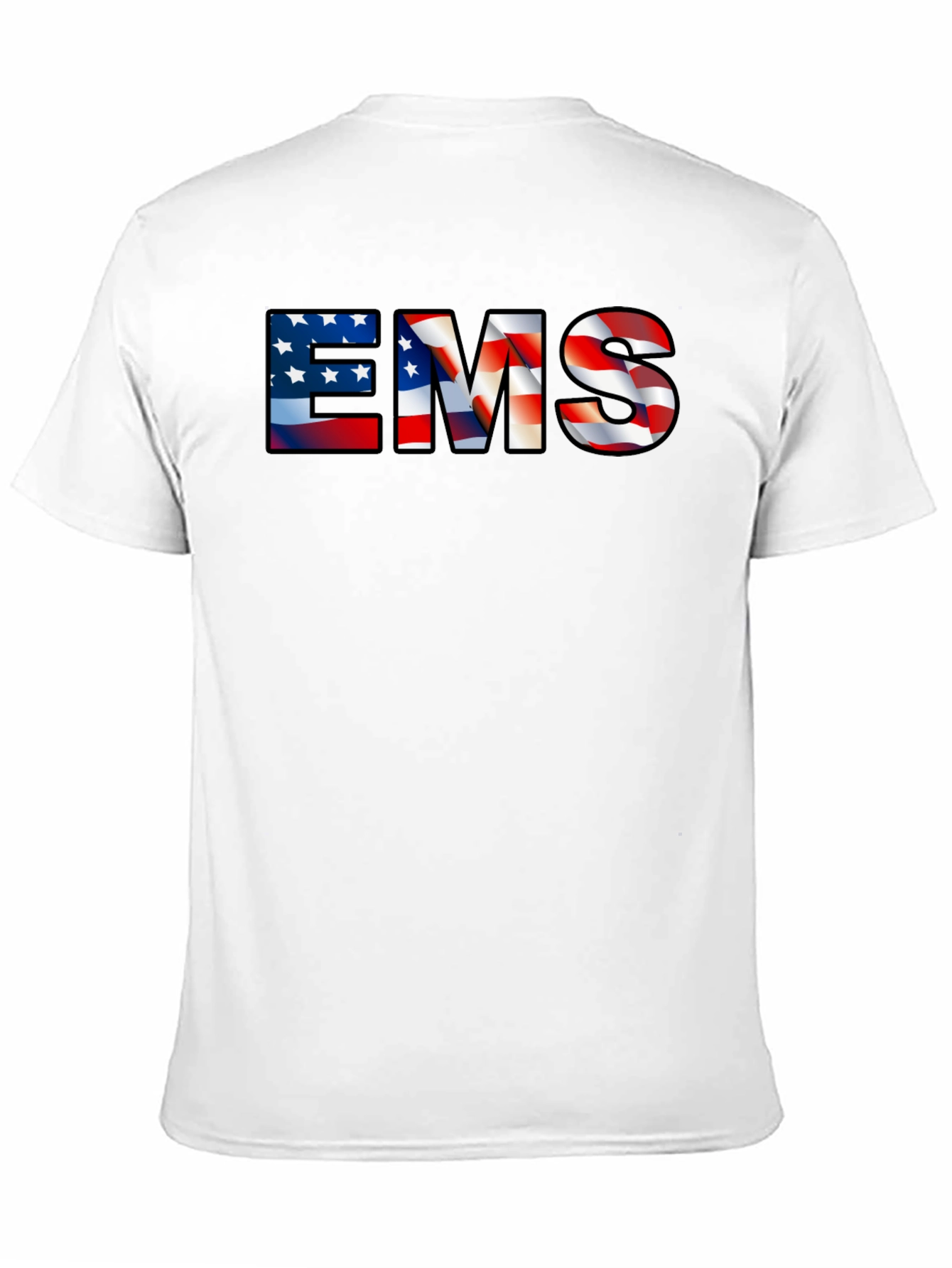 EMS American Flag Graphic T-Shirt