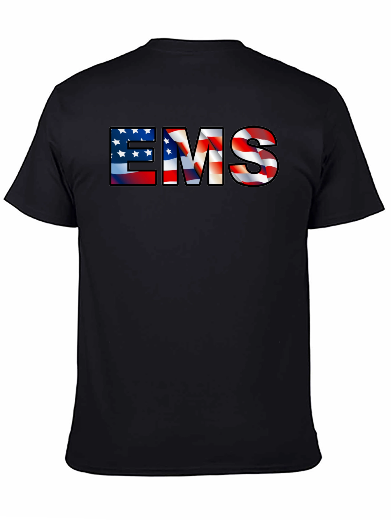 EMS American Flag Graphic T-Shirt