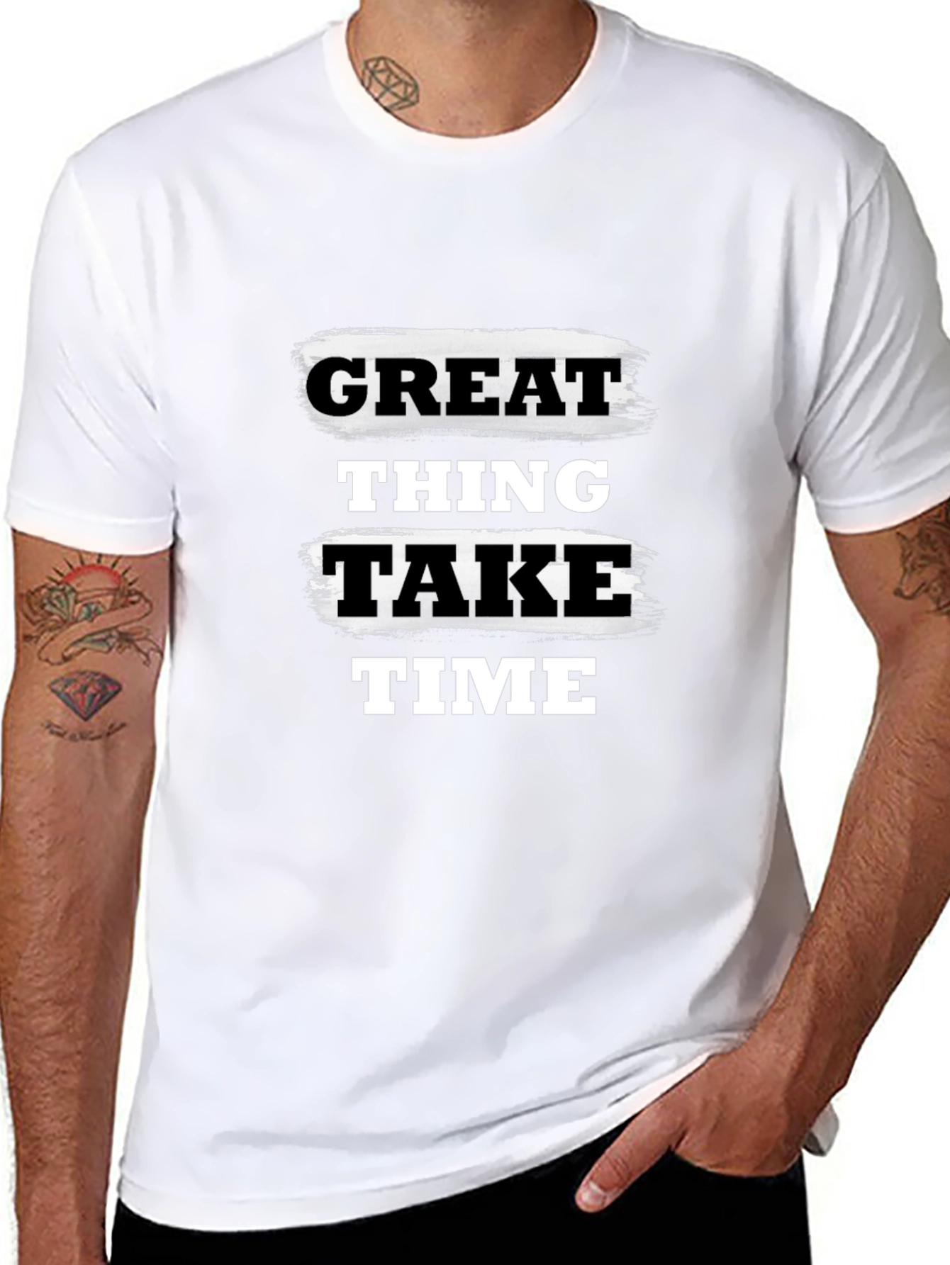 Great Things Take Time Graphic T-Shirt